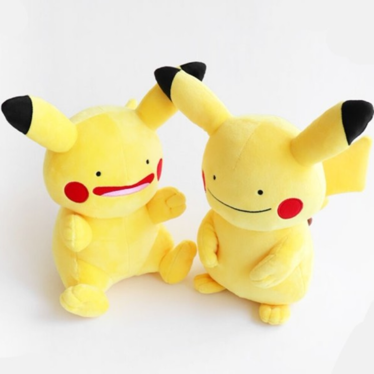 韓國正版授權 神奇寶貝 精靈寶可夢Pokemon 大隻 百變怪皮卡丘 玩偶 娃娃 30公分高