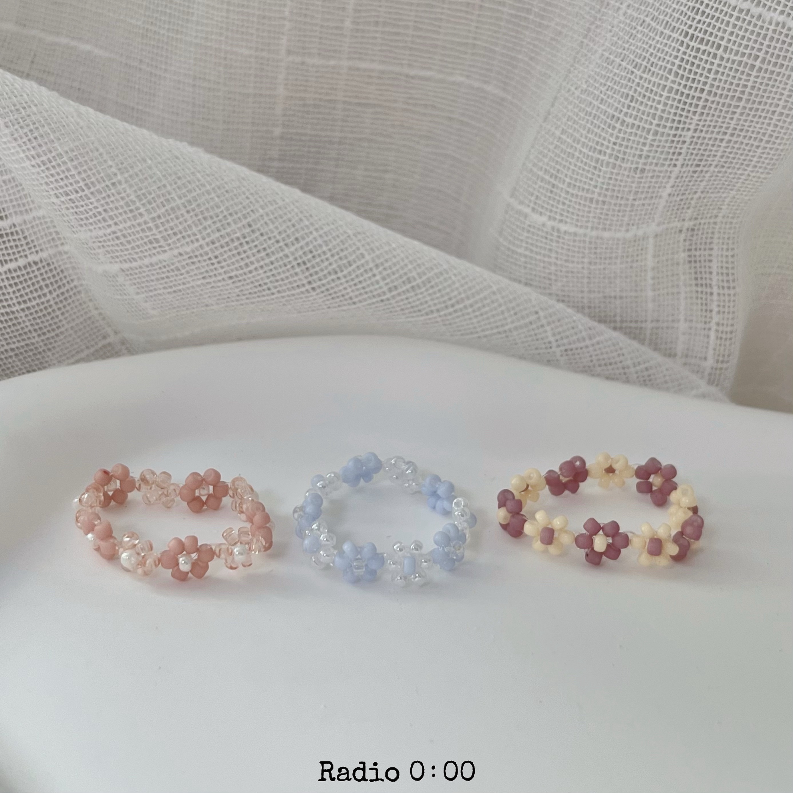 B06 公主花圈戒 固定戒圍