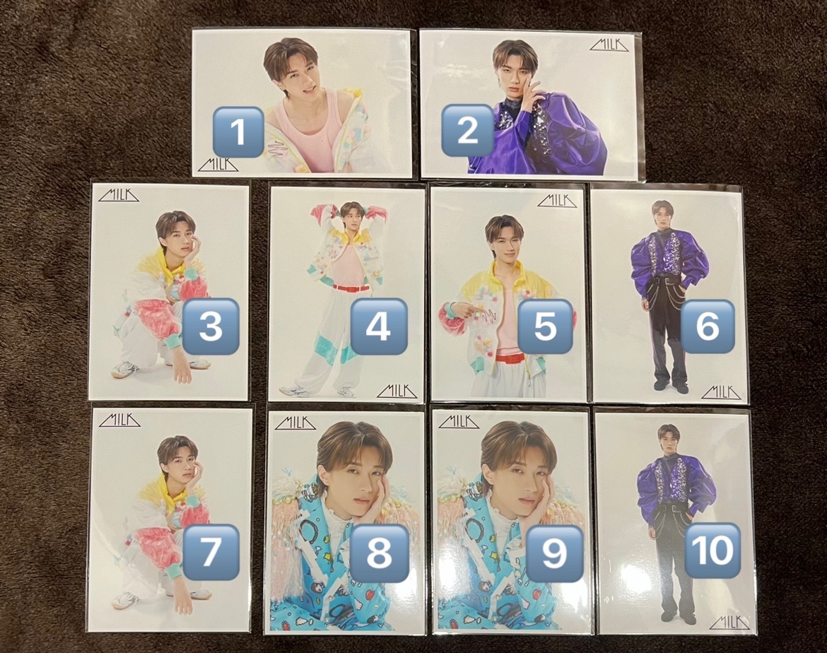 M!LK 生寫 59、60 杯