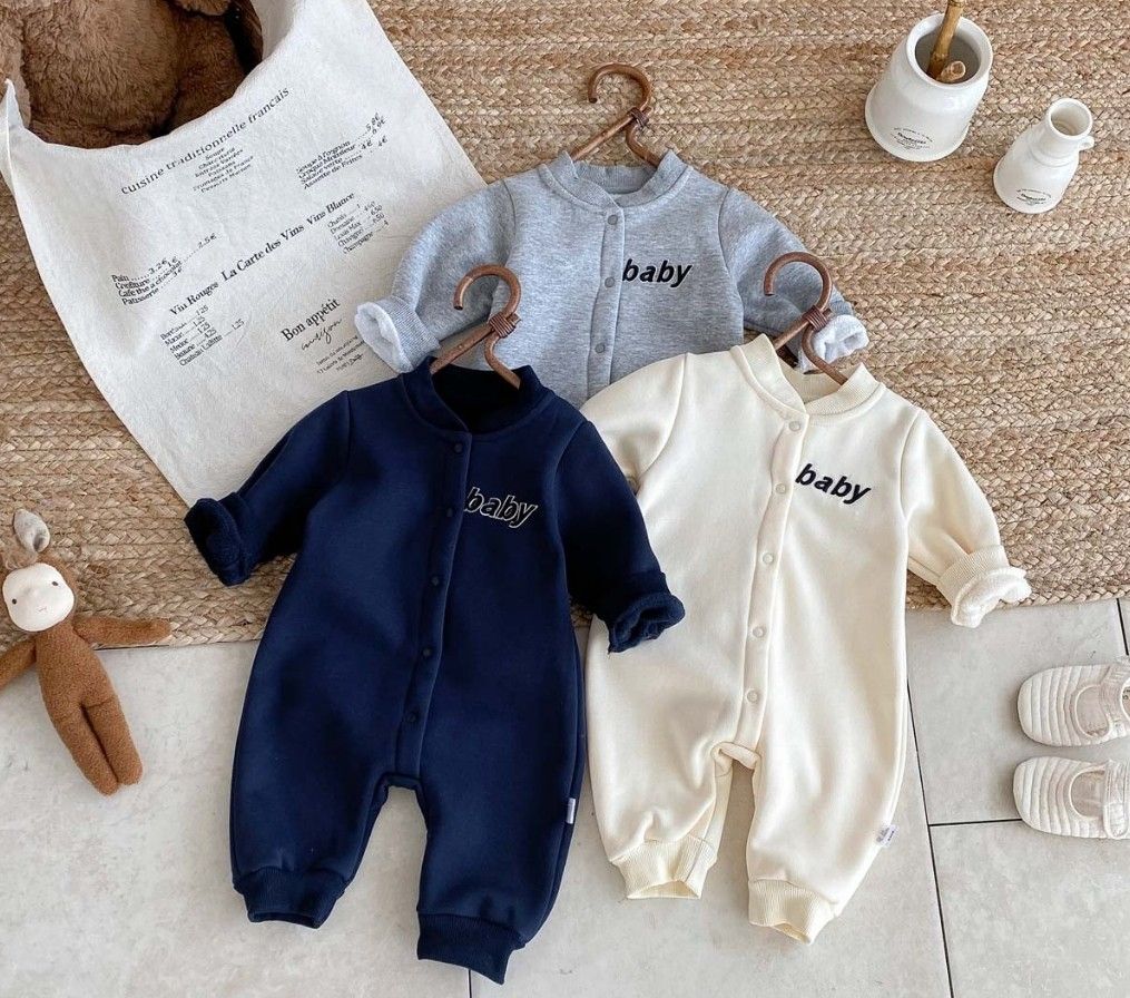 秋季預購-【 字母BABY連身哈衣】-A00001