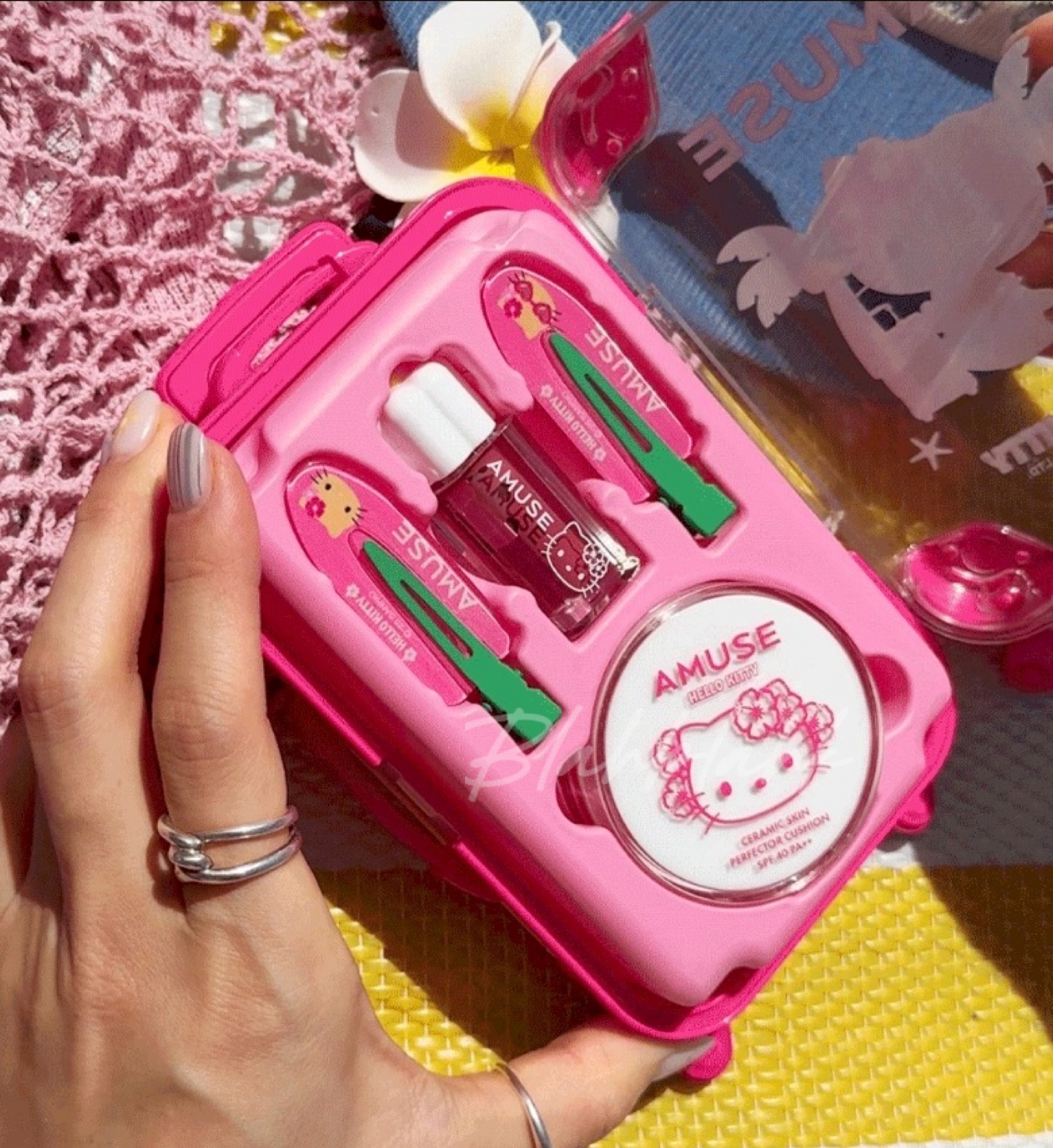 Amuse 快速上妝迷你行李箱 兩個色號 warm/cool