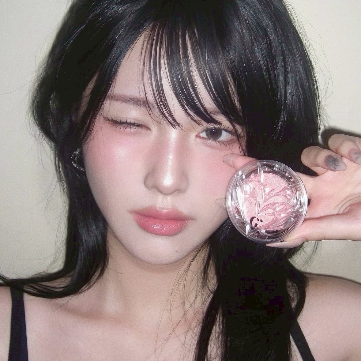 Glint x KOWGI 聯名打亮 打亮高光餅 贈手拿鏡