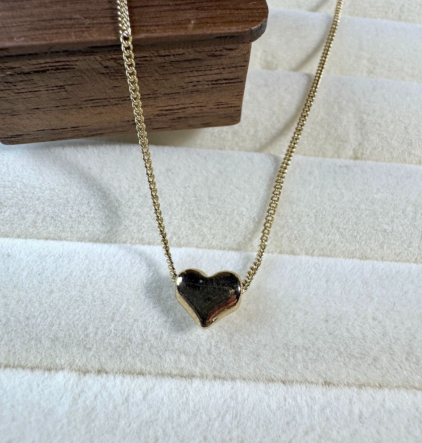 𝐍𝐎𝐖𝐀𝐃𝐀𝐘𝐒 | [日本直送]簡約實感愛心墜飾 項鍊 nowadays