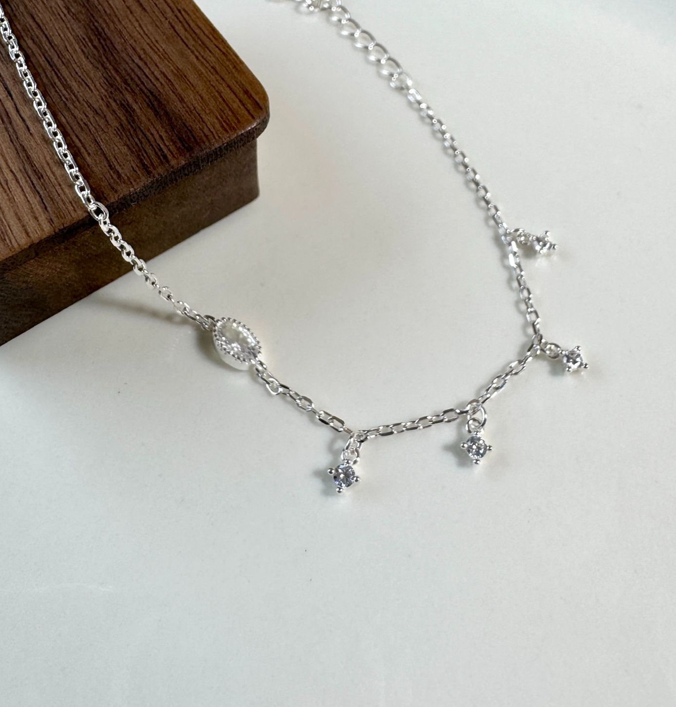 𝐍𝐎𝐖𝐀𝐃𝐀𝐘𝐒｜[925純銀]伯利恆之星/四芒星手鍊 手鍊 nowadays