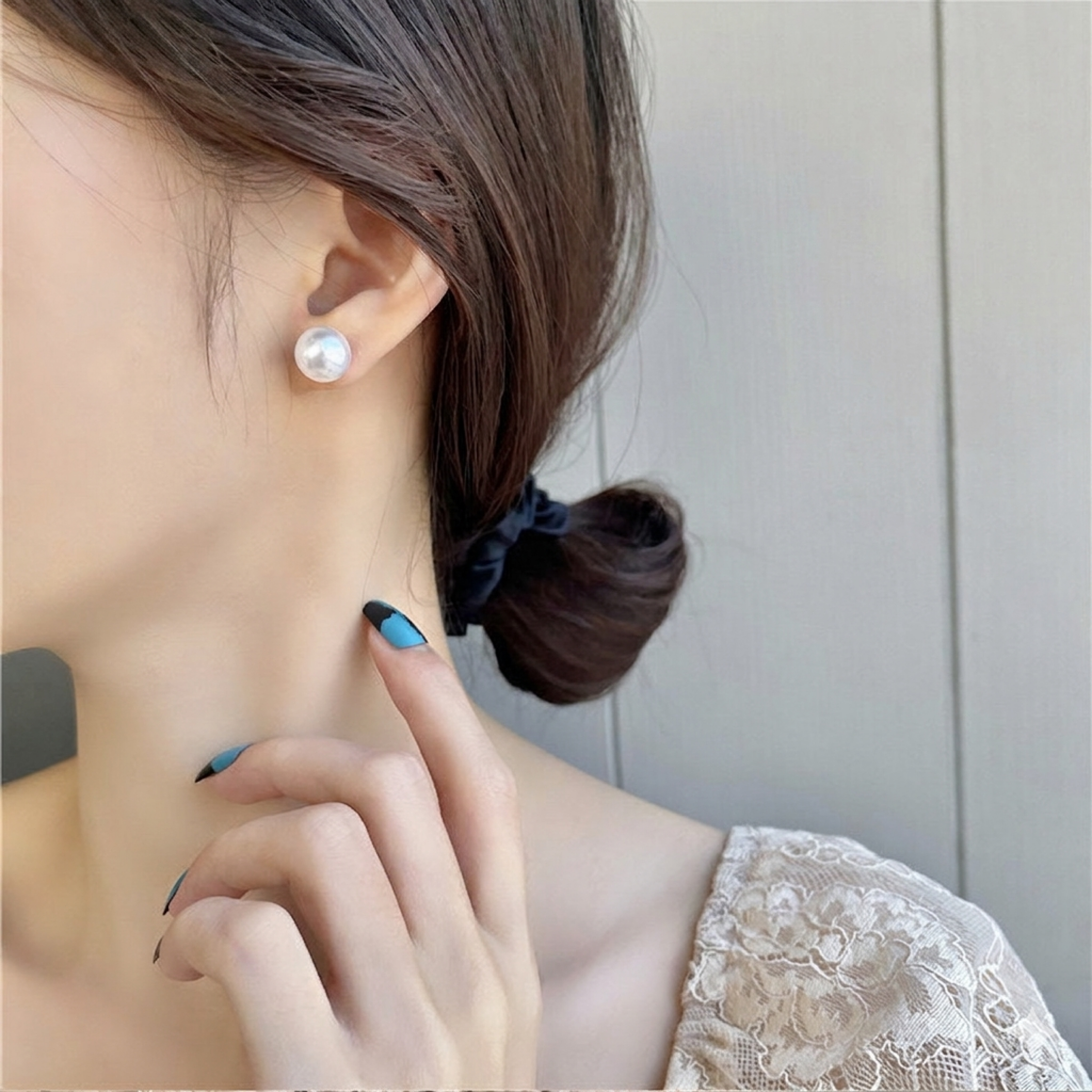 𝐍𝐎𝐖𝐀𝐃𝐀𝐘𝐒 | [925銀針]約會優雅珍珠耳環 飾品 韓系 氣質 nowadays