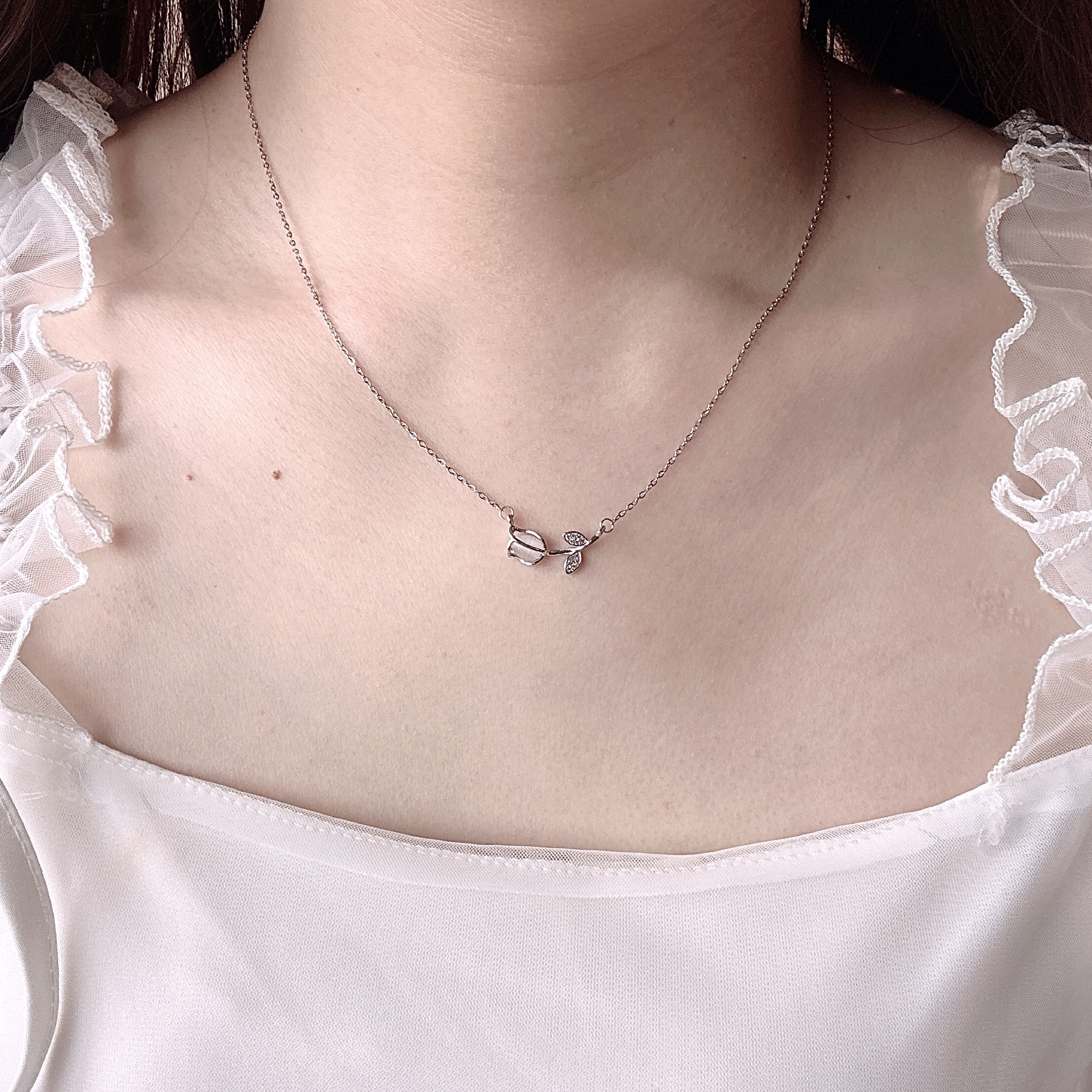 𝐍𝐎𝐖𝐀𝐃𝐀𝐘𝐒｜[316L醫療鋼]只為你開的鬱金香項鍊 nowadays