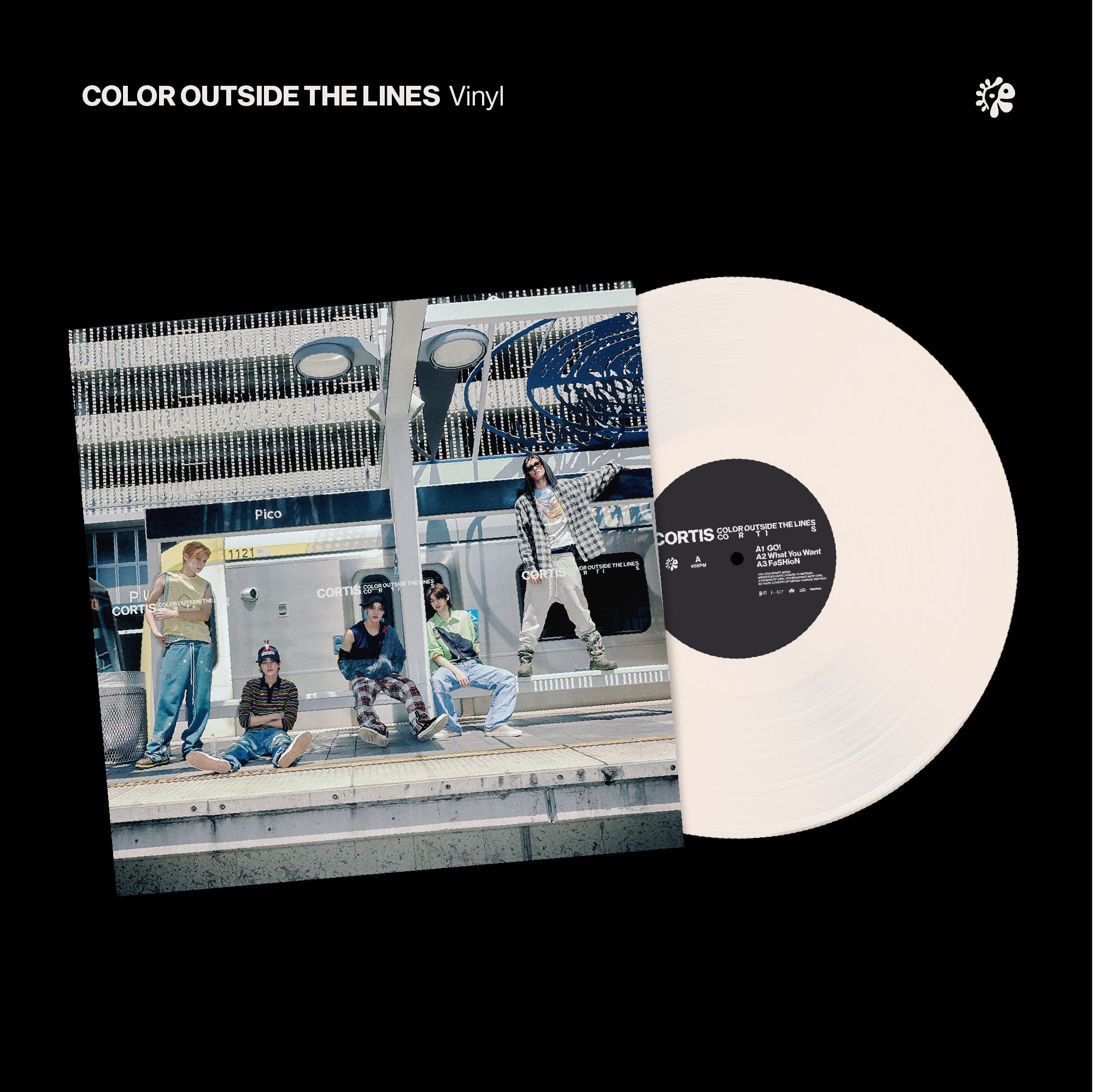 CORTIS【COLOR OUTSIDE THE LINES】黑膠（10月底-11月中旬到貨）黑膠