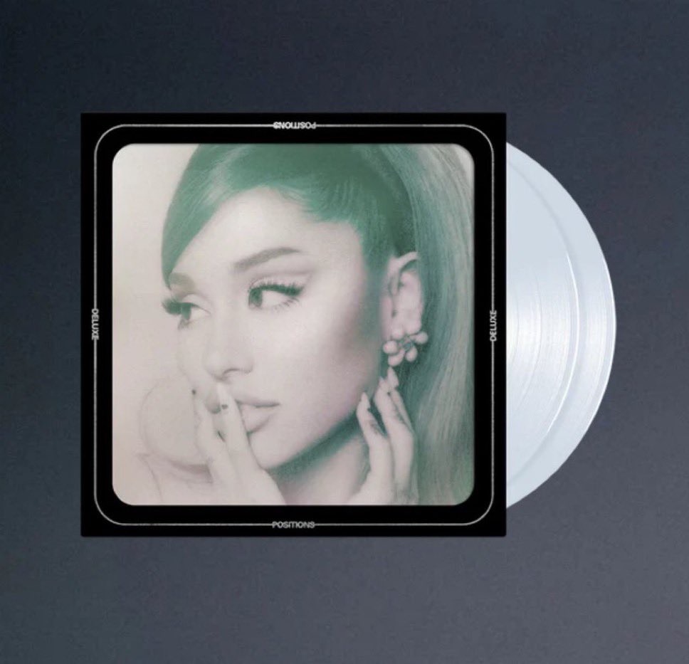 Ariana Grande【Positions 豪華版】5週年雙彩膠（預購）