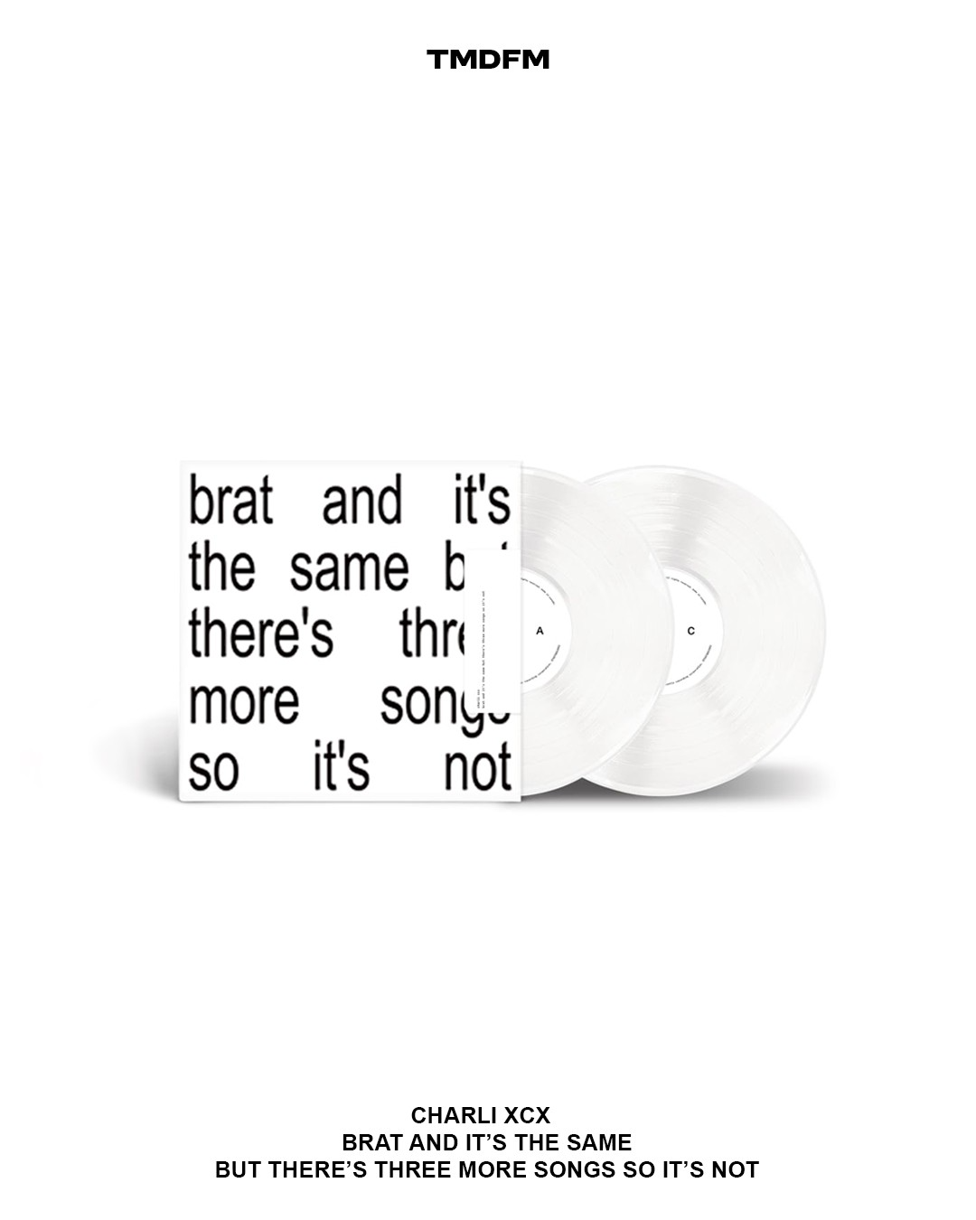 Charli XCX【Brat and it’s the same but there’s 3 more song..】