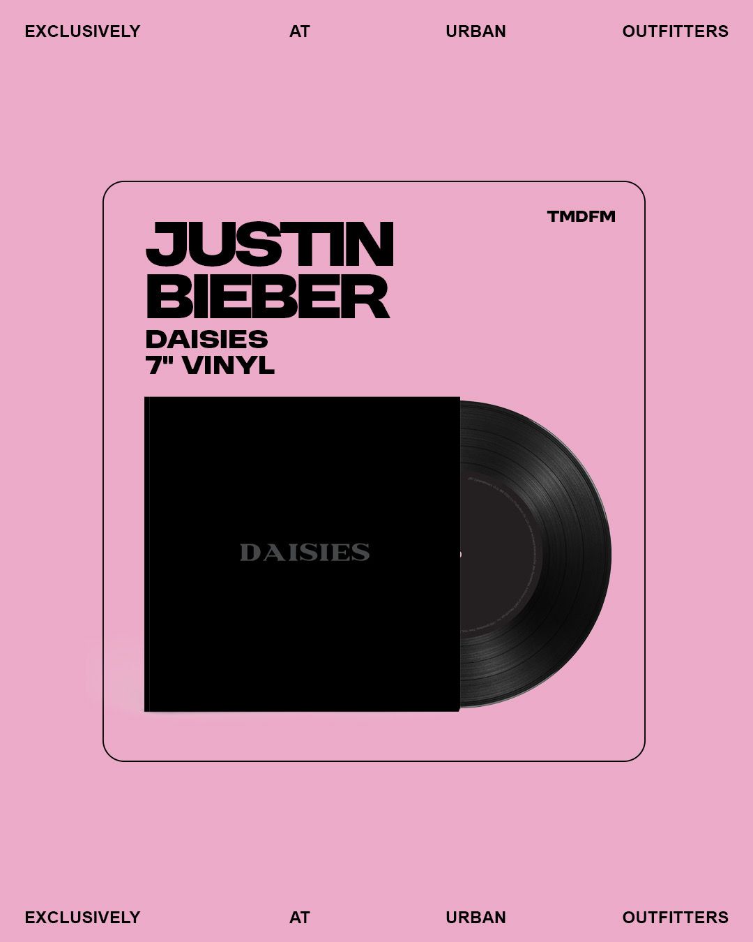 Justin Bieber【 Daisies 】 7＂膠（全球限量 5，000 張）