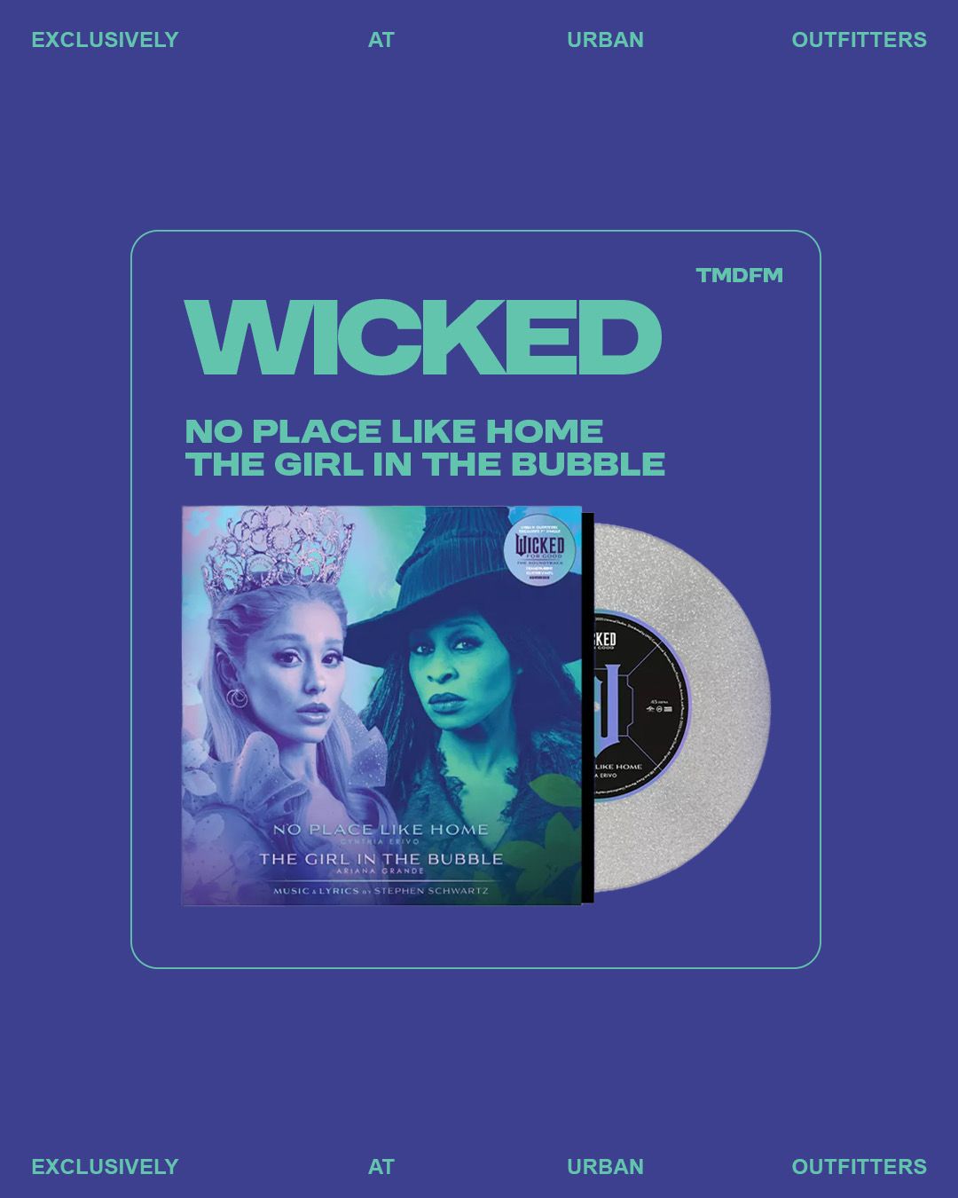 Wicked【No Place Like Home / The Girl in the Bubble】UO 限定膠