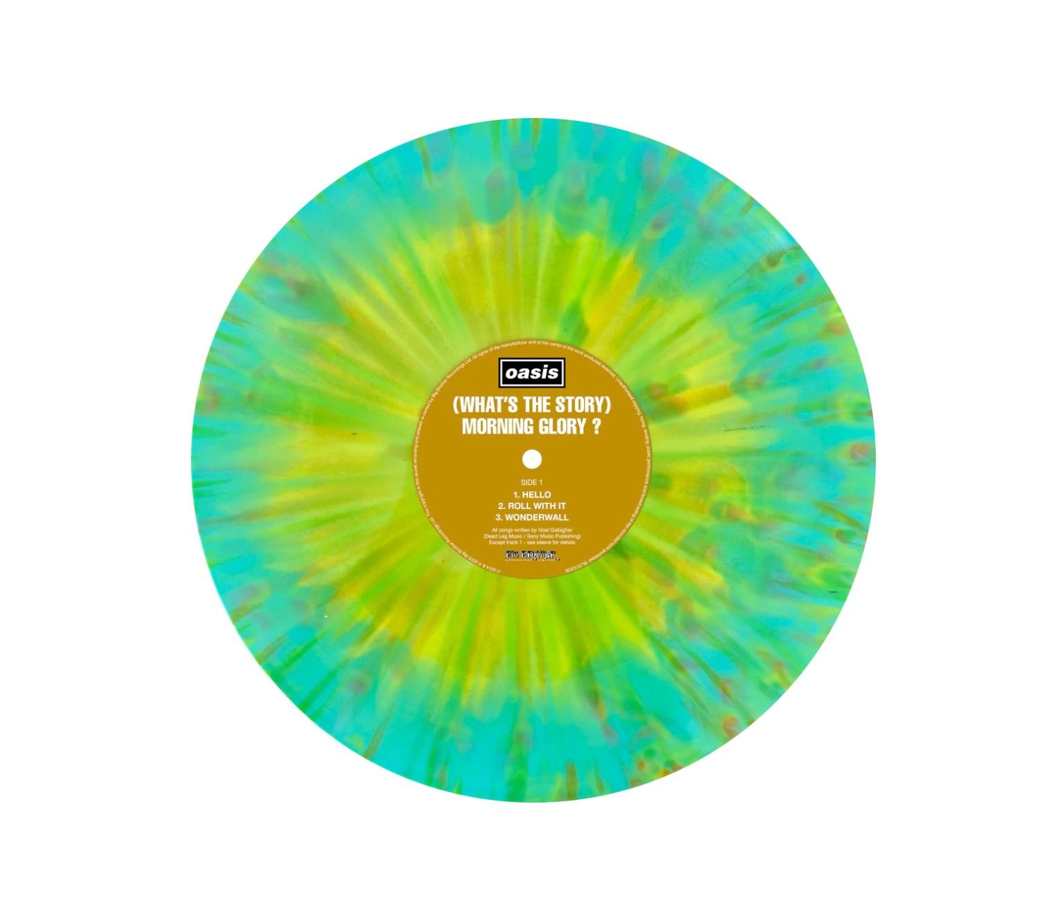 Oasis【（What’s The Story） Morning Glory?】三十週年限量彩膠