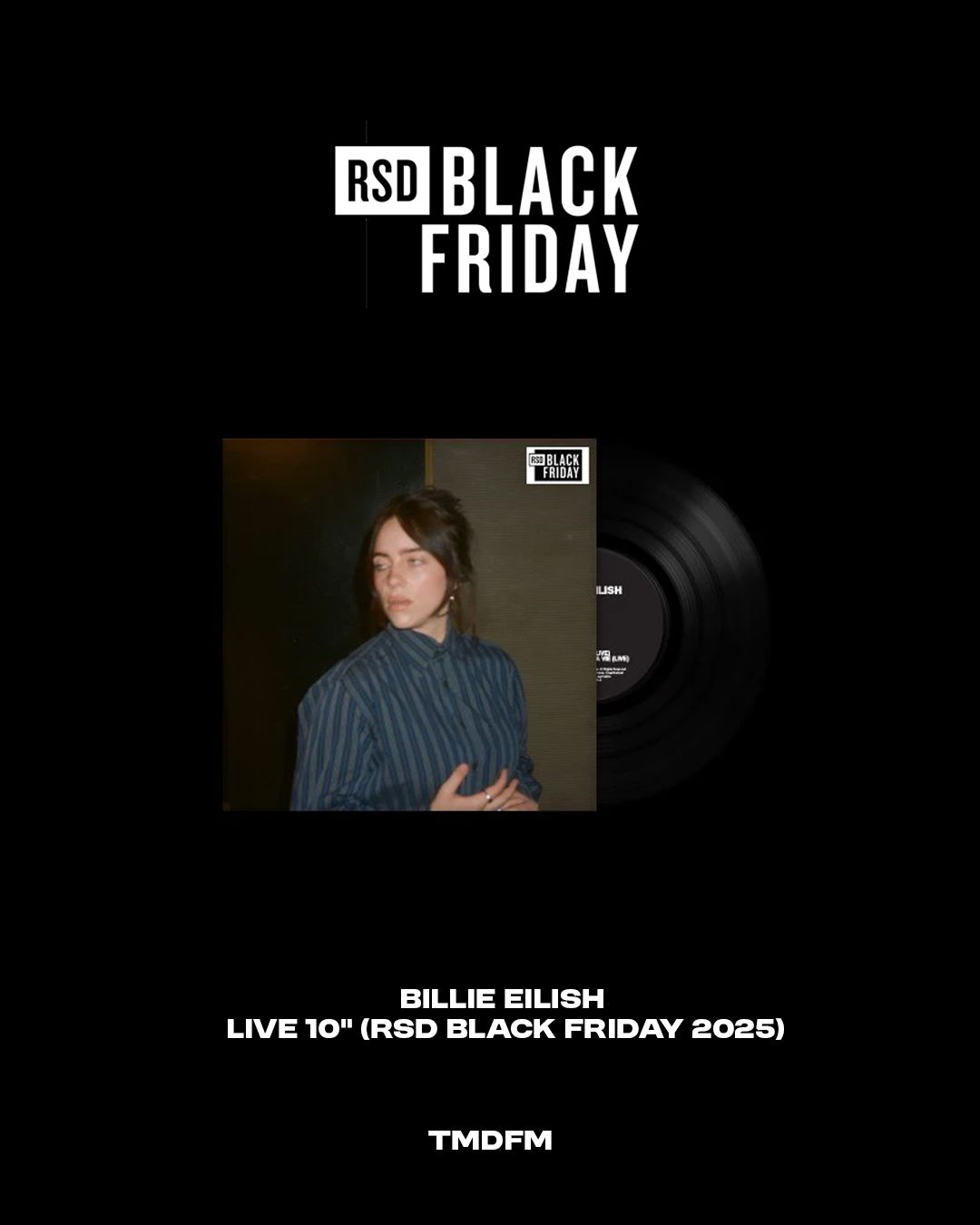 【RSD Black Friday 2025】Billie Eilish LIVE