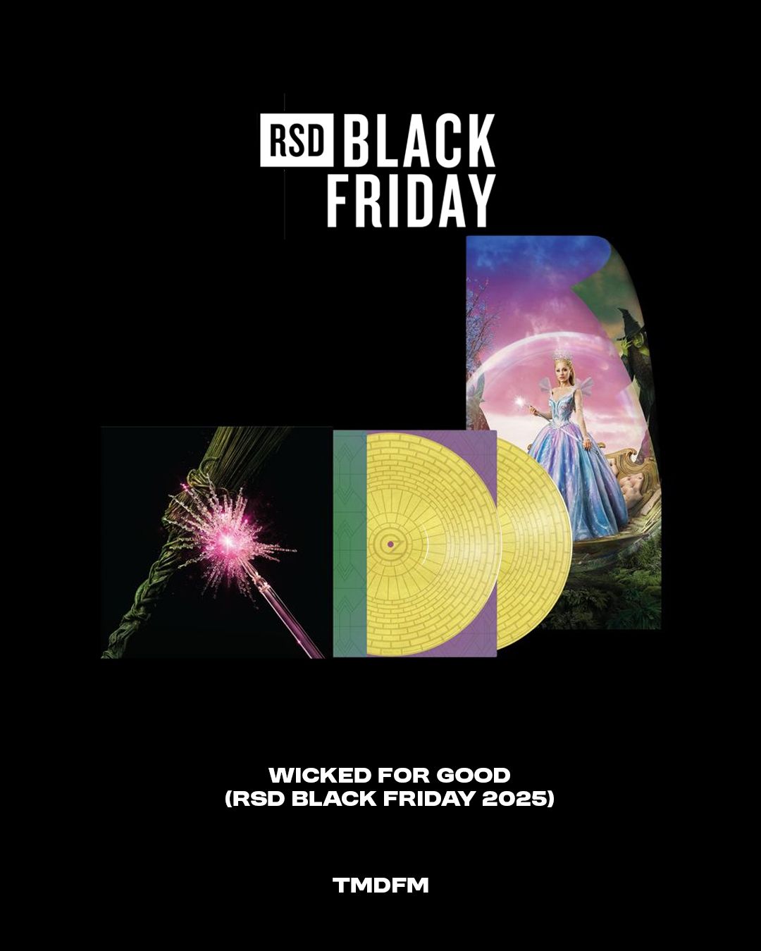 Wicked For Good 黃磚路圖片膠【RSD Black Friday 2025】
