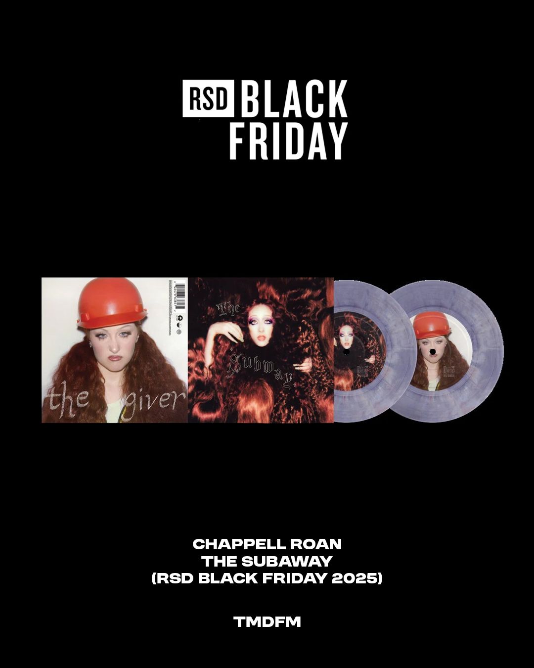 【RSD Black Friday 2025】Chappell Roan -The Subway / The Giver