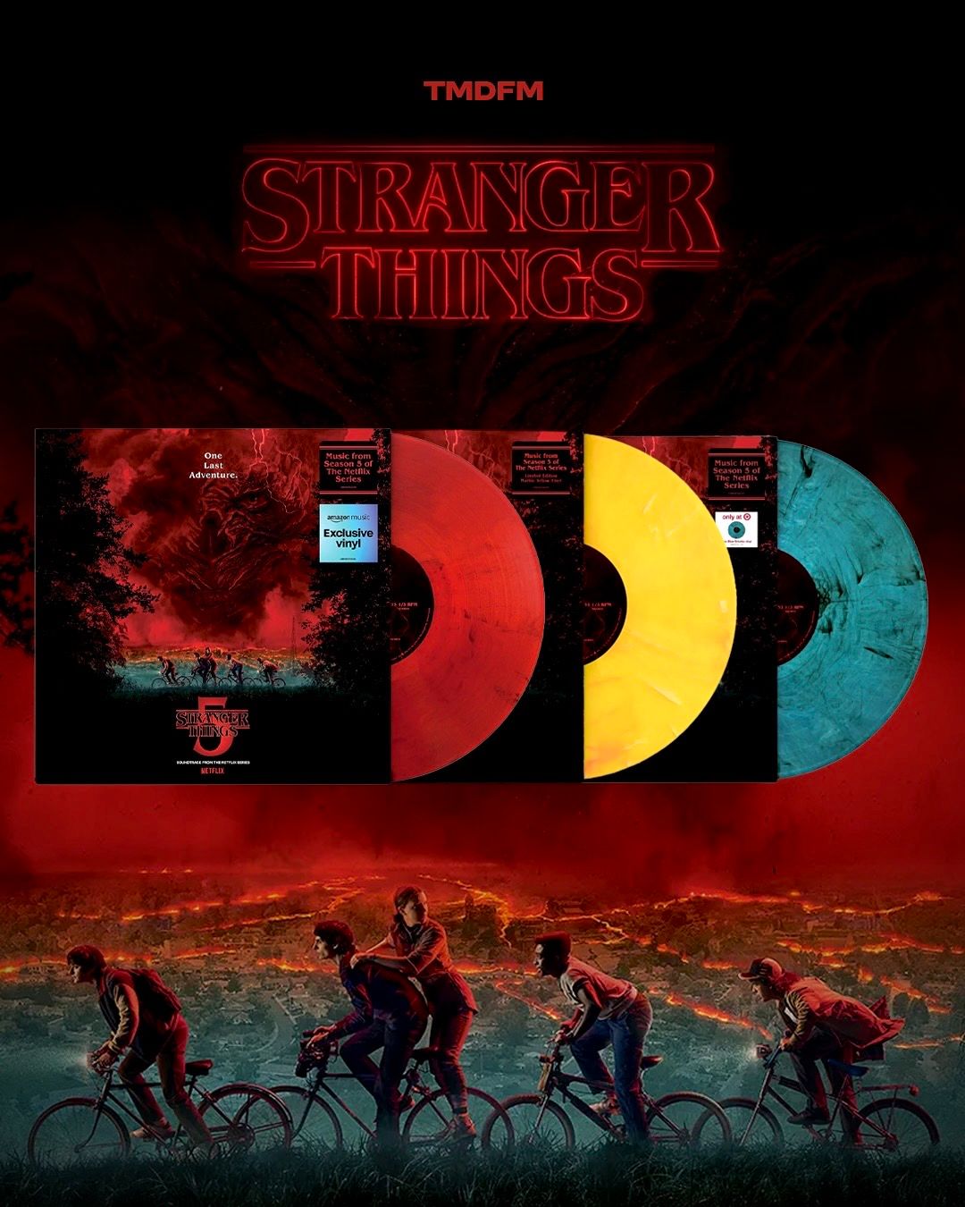 【 怪奇物語第五季 Stranger Things 5 】原聲帶限量彩膠（預購）