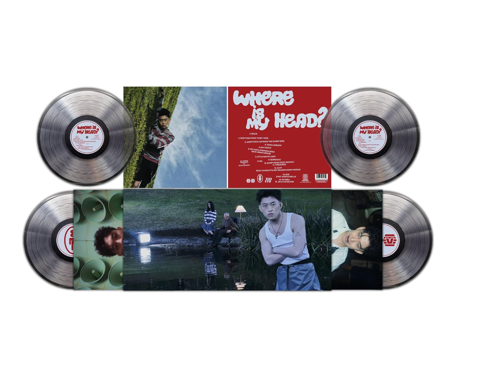 Rich Brian【 Where Is My Head? 】雙黑膠（預購｜預計2026年1月底到貨）