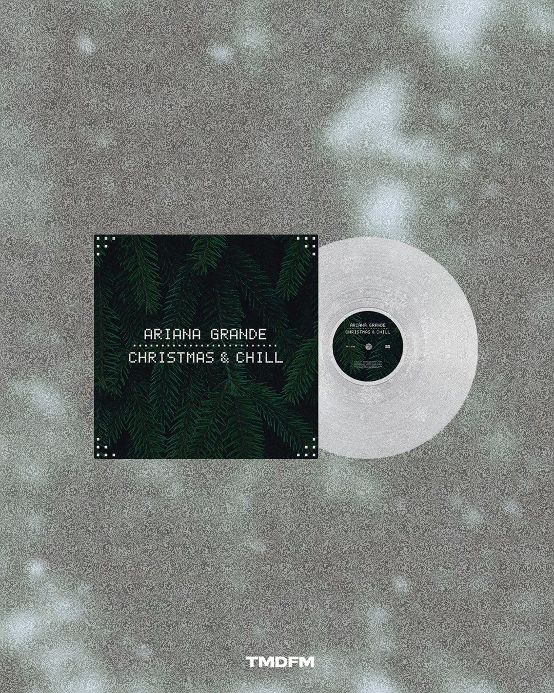 Ariana Grande 【 Christmas ＆ Chill 】聖誕專輯十周年雪花膠