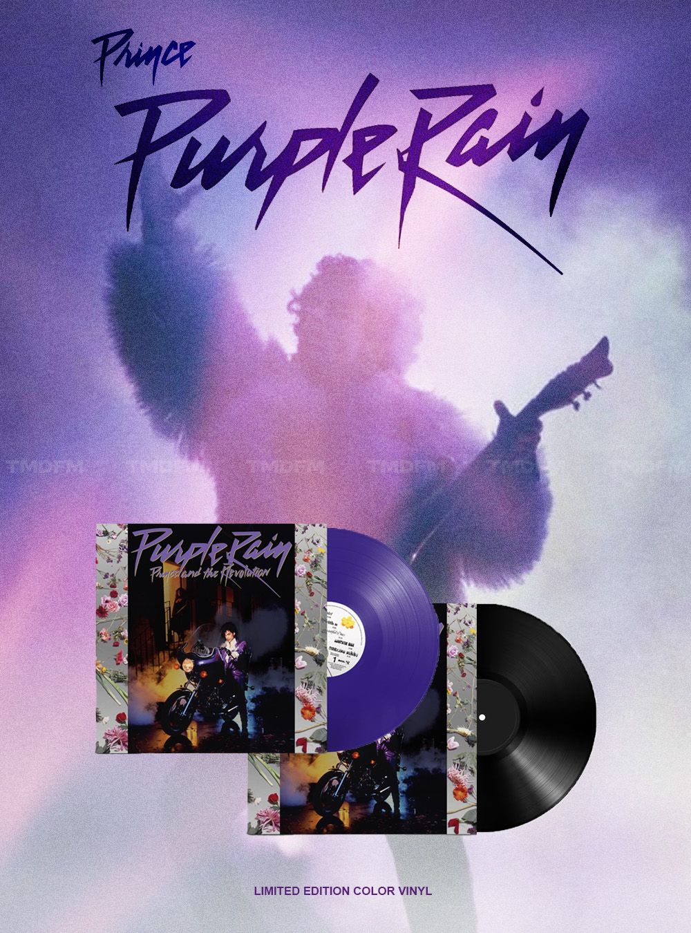 PRINCE【 Purple Rain 】黑膠、彩膠預購
