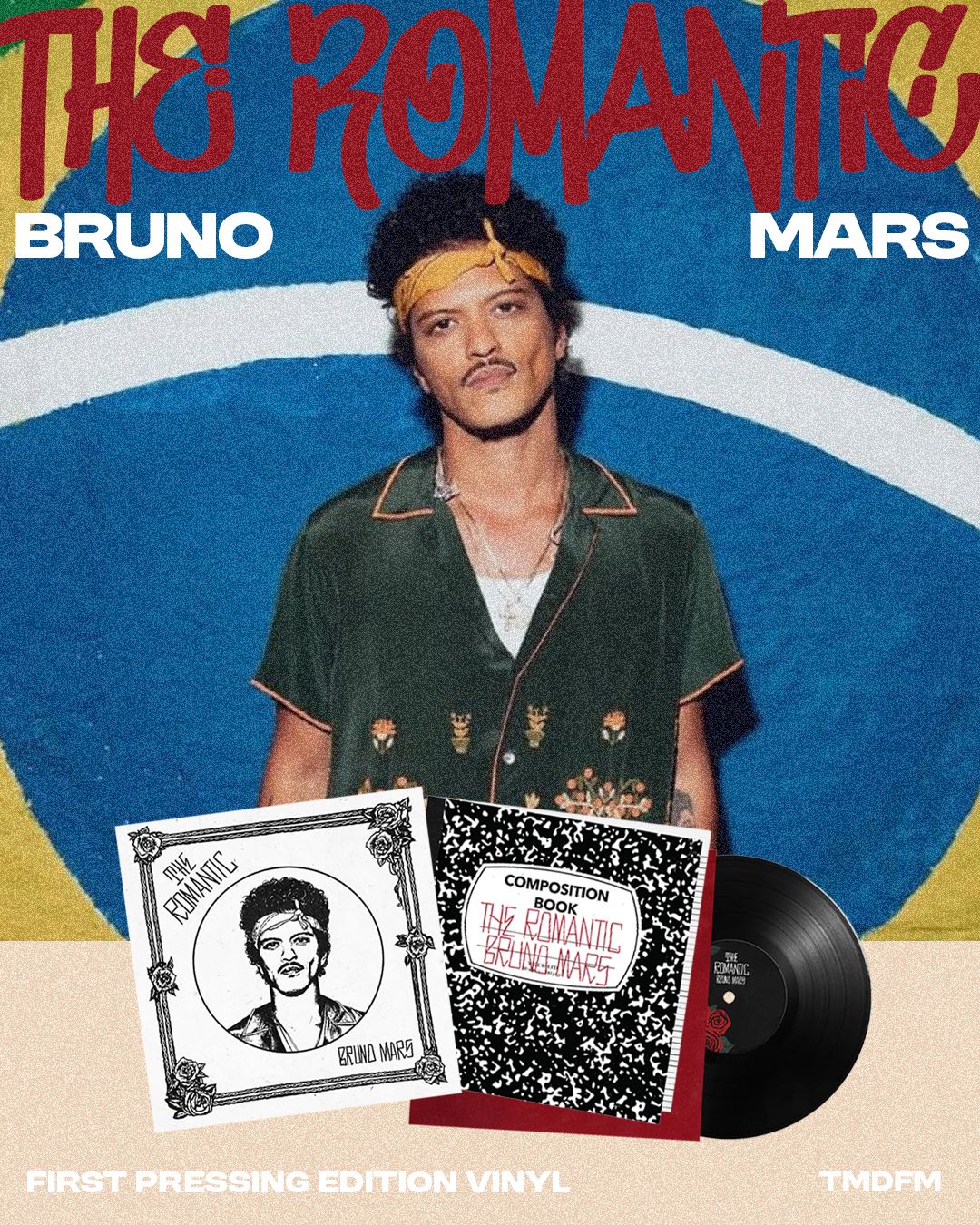 Bruno Mars【 The Romantic 】彩膠、黑膠（預購）