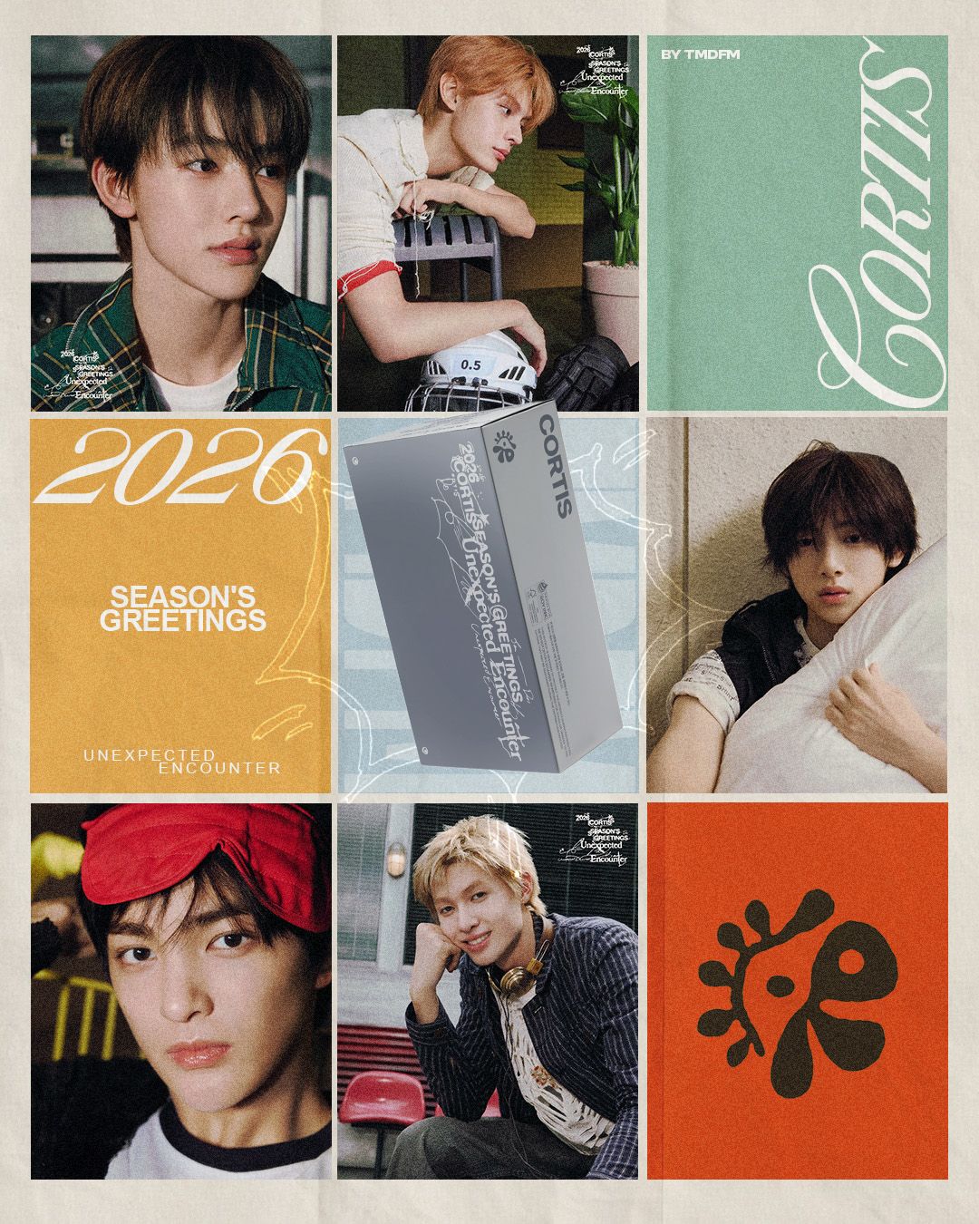 CORTIS 2026官方年曆 【 UNEXPECTED ENCOUNTER 】