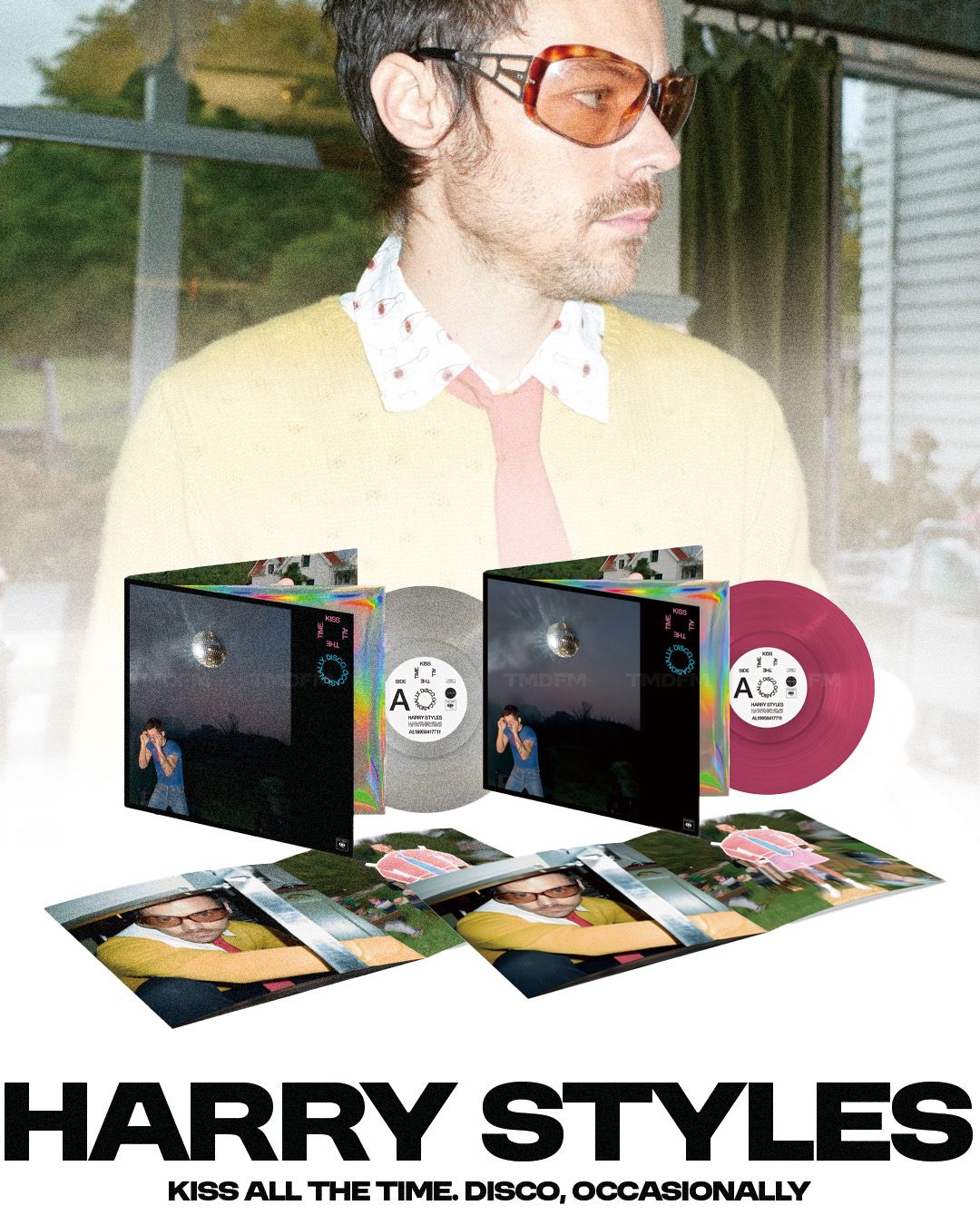 Harry Styles【 KISS ALL THE TIME. DISCO， OCCASIONALLY 】彩膠預購