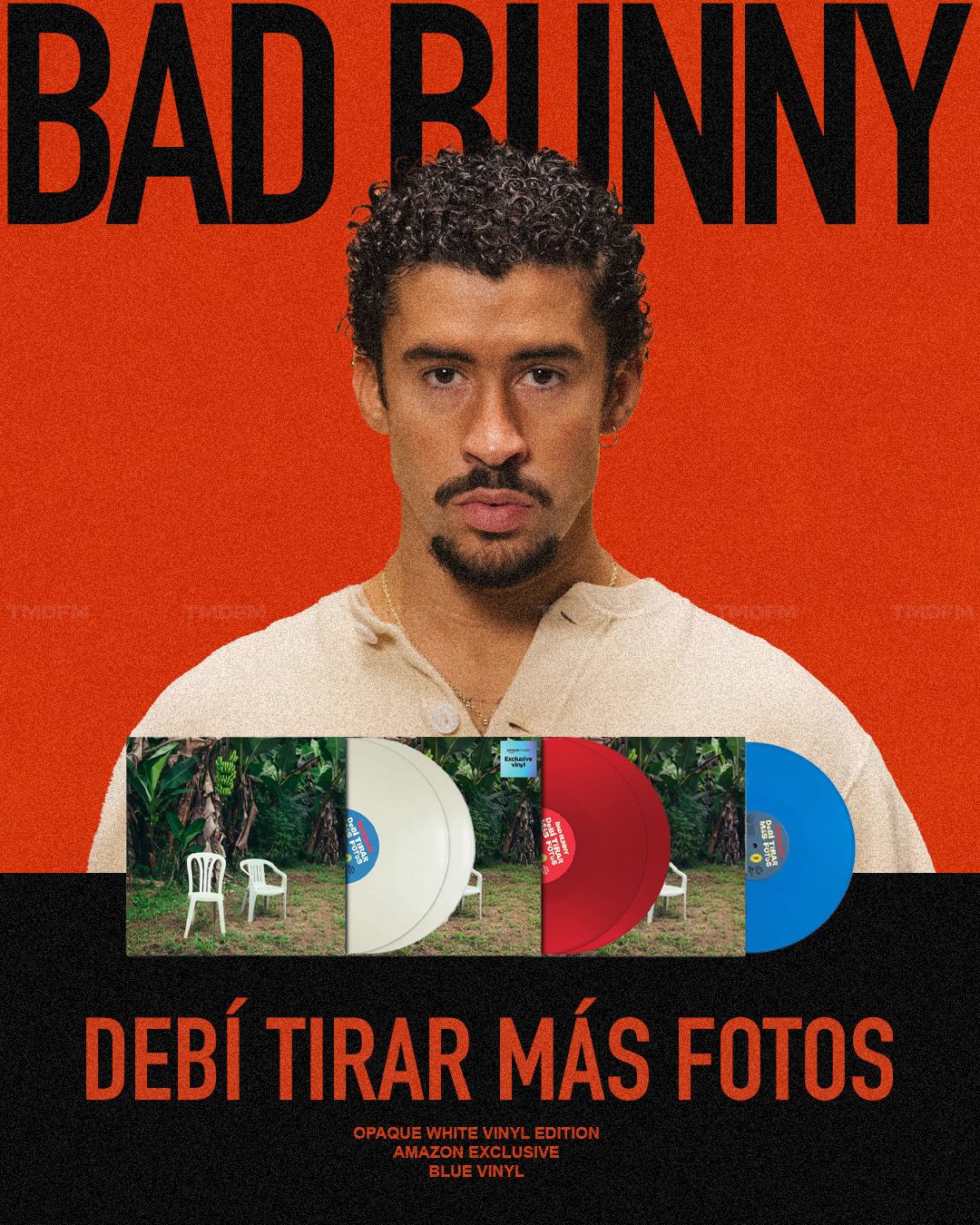 Bad Bunny【 DeBÍ TiRAR MáS FOToS 】彩膠預購