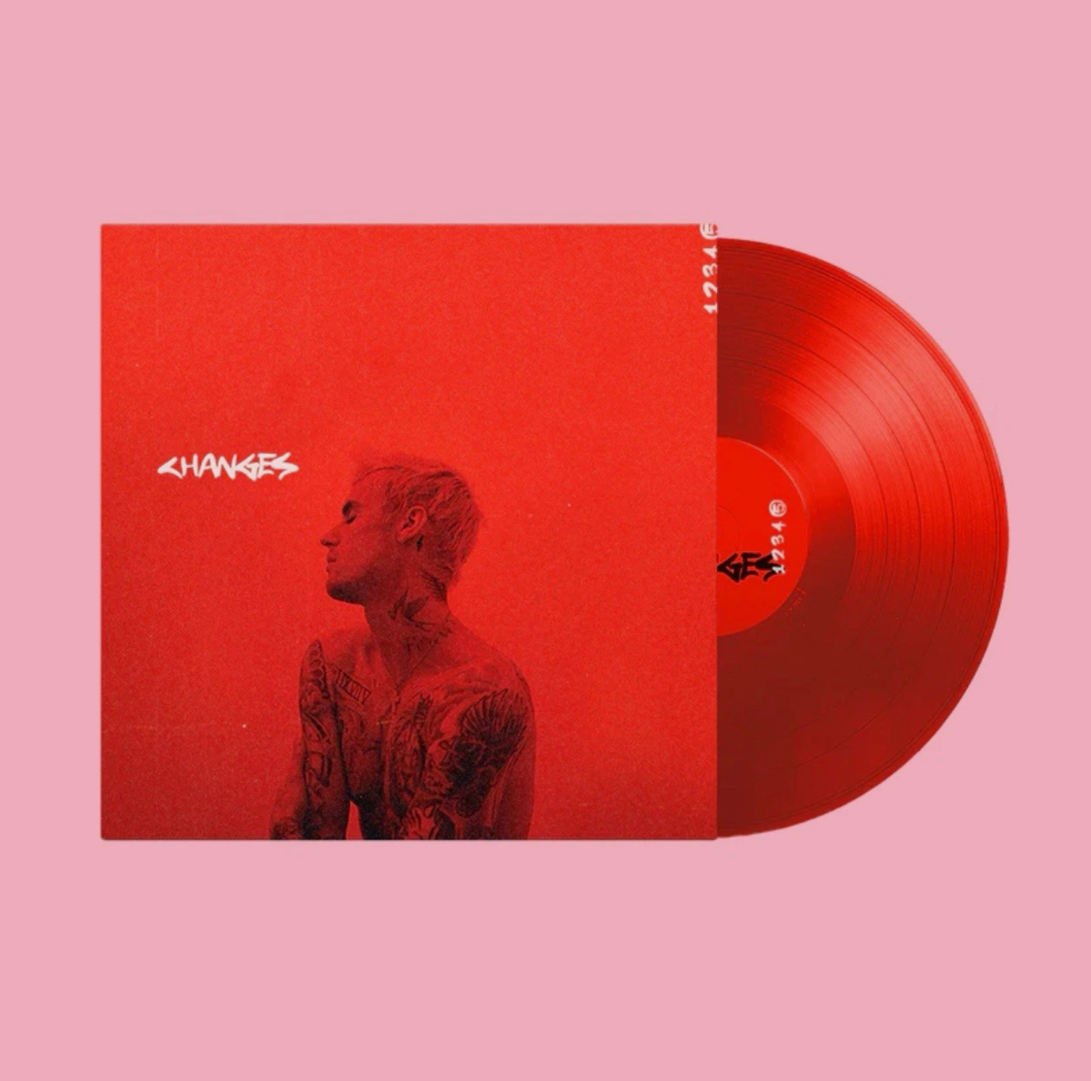 Justin Bieber 小賈斯汀【 Changes 】雙紅色彩膠