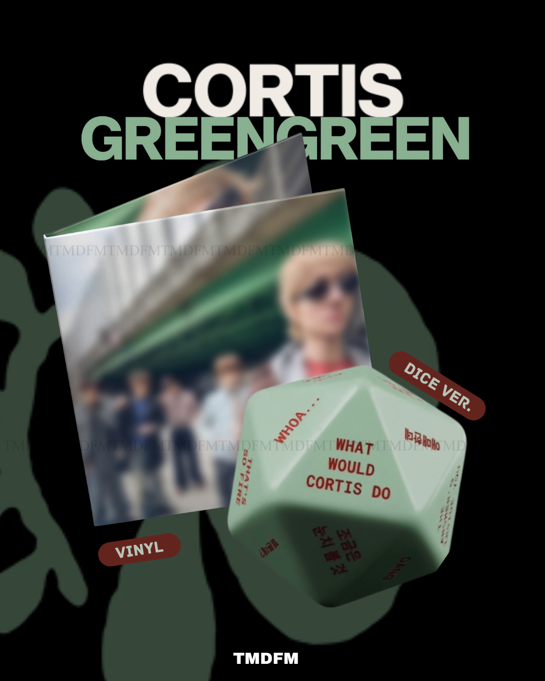 【預購】CORTIS【GREENGREEN】骰子專、綠色彩膠