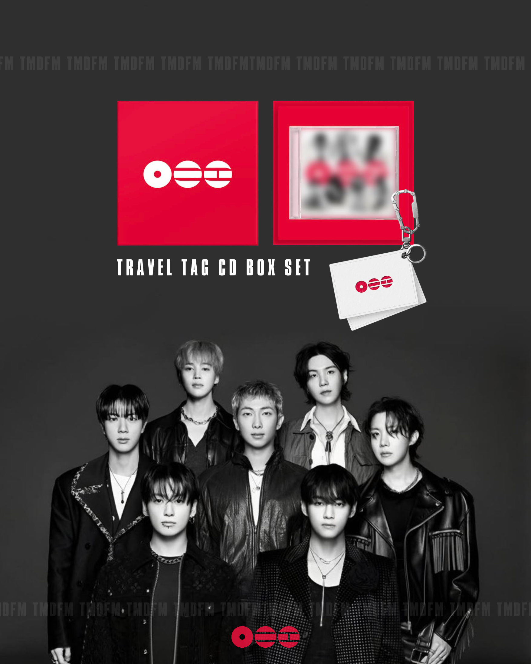 BTS【 ARIRANG 】旅行吊牌 CD 禮盒組（預購｜預計4月初到貨）