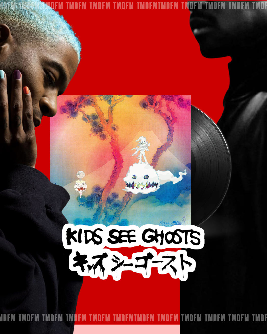 【限時特價】KANYE WEST ＆ KID CUDI【Kids See Ghosts】黑膠（預購）