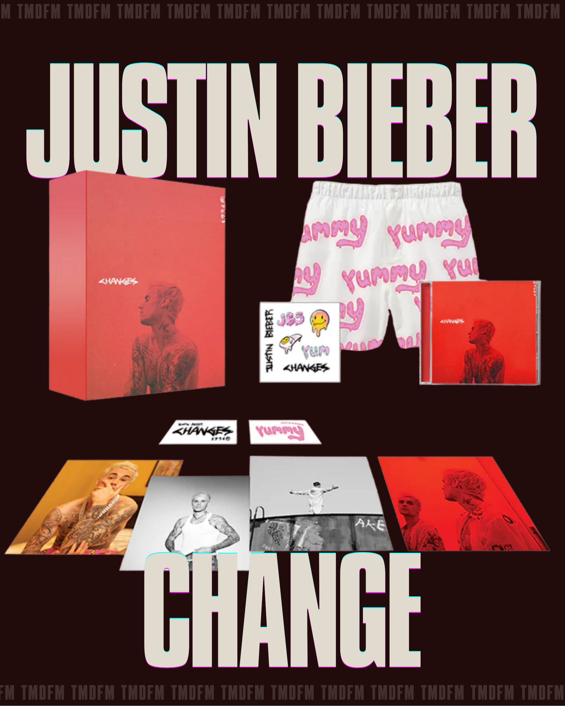【限時特價結束】JUSTIN BIEBER【CHANGES】粉絲限定禮盒（預購）