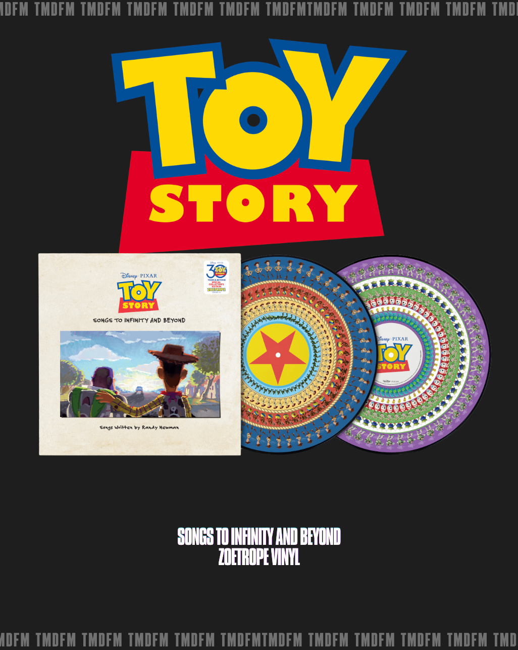 【現貨不用等】《玩具總動員》30周年紀念動畫膠：Songs To Infinity ＆ Beyond
