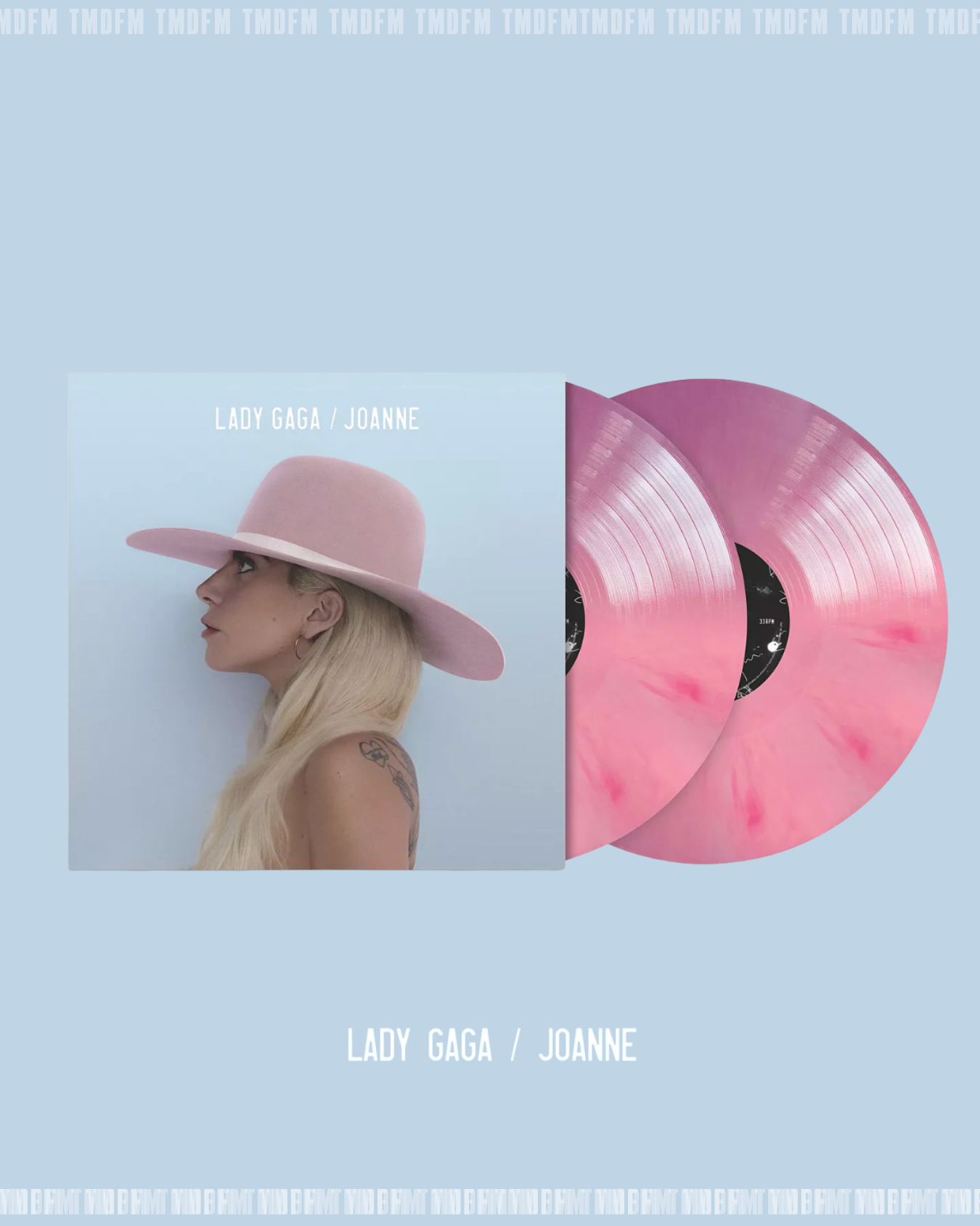 LADY GAGA【 JOANNE 】限定粉色彩膠 2LP（預購｜預計7月初到貨）