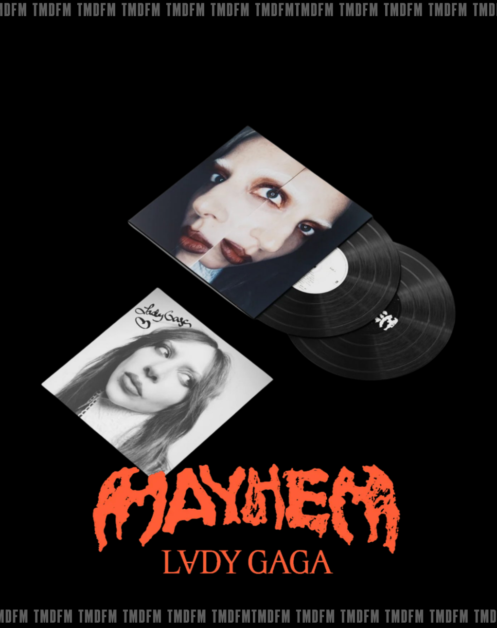LADY GAGA【 MAYHEM 】親筆簽名大卡黑膠（預購｜預計5月底到貨）
