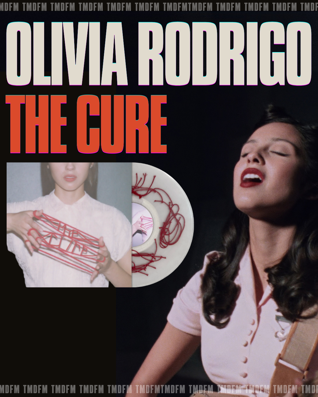 Olivia Rodrigo【 the cure （The Unraveled Edi）】紅線單曲膠（10月中旬到貨）