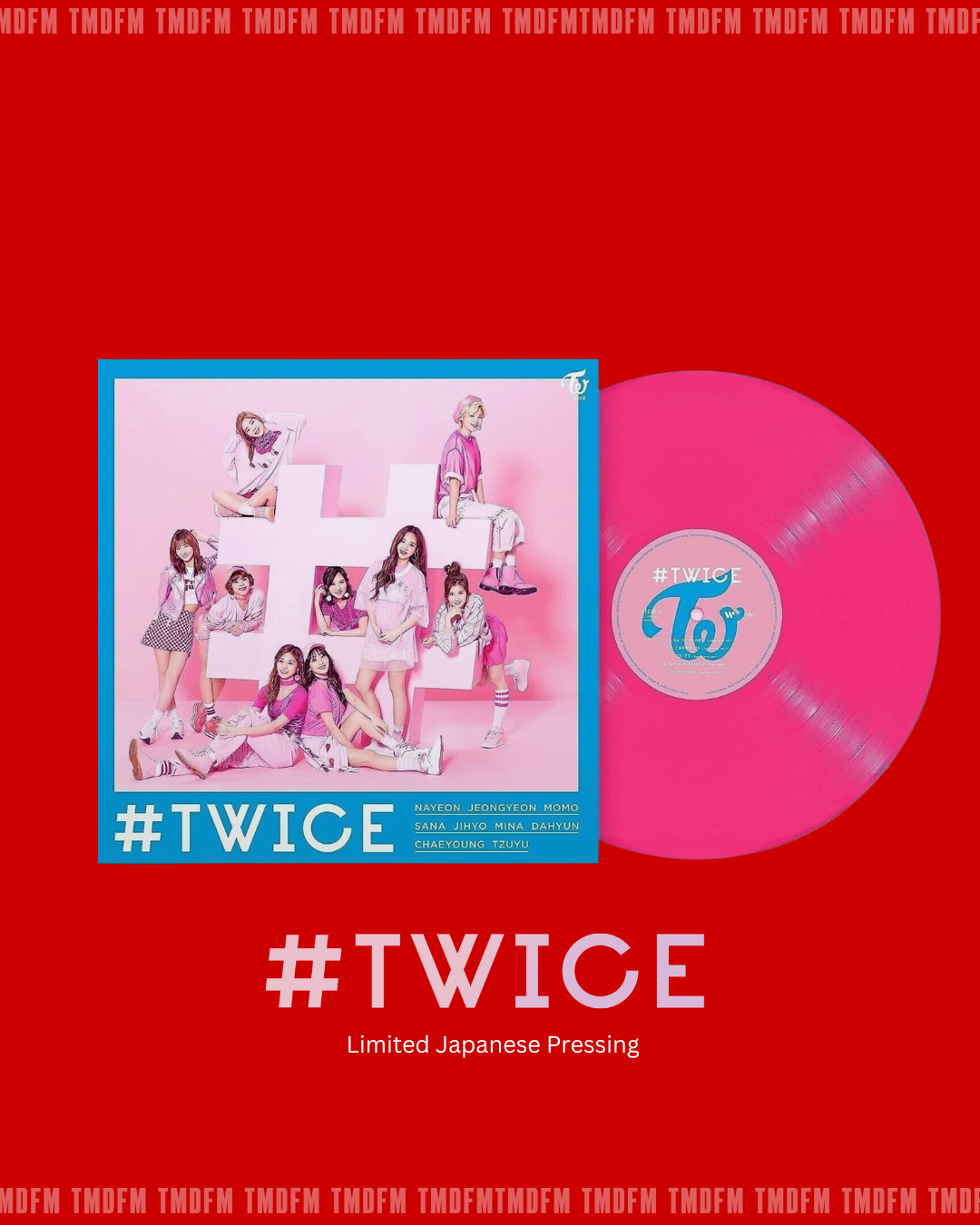 TWICE 日本進口數量限定生產彩膠（現貨）