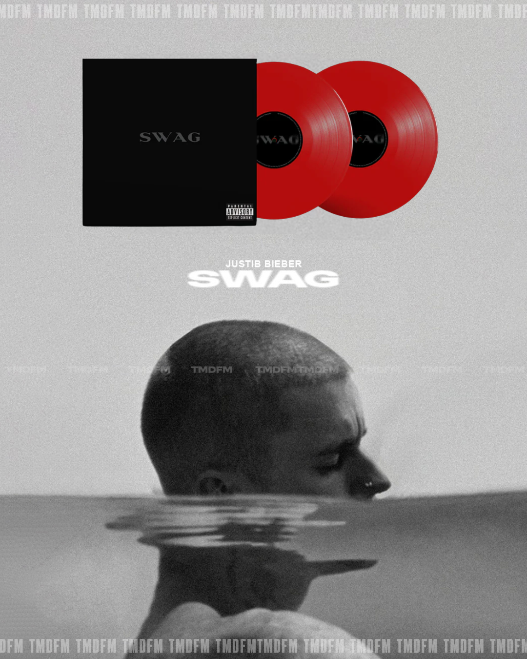 Justin Bieber【SWAG】黑膠、限量彩膠預購