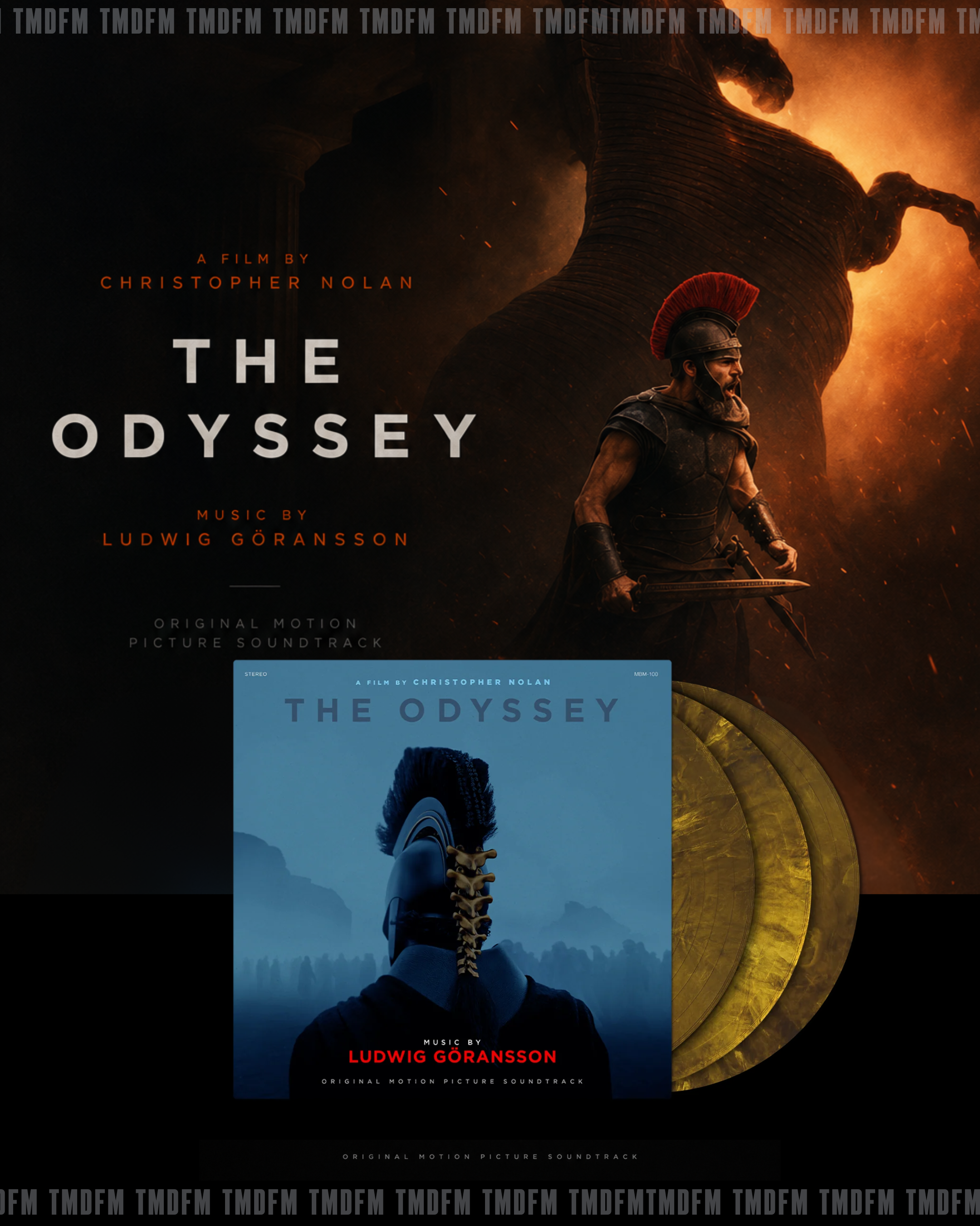 Ludwig Goransson【奧德賽 The Odyssey】3LP黑膠唱片（預購｜預計9月到貨）