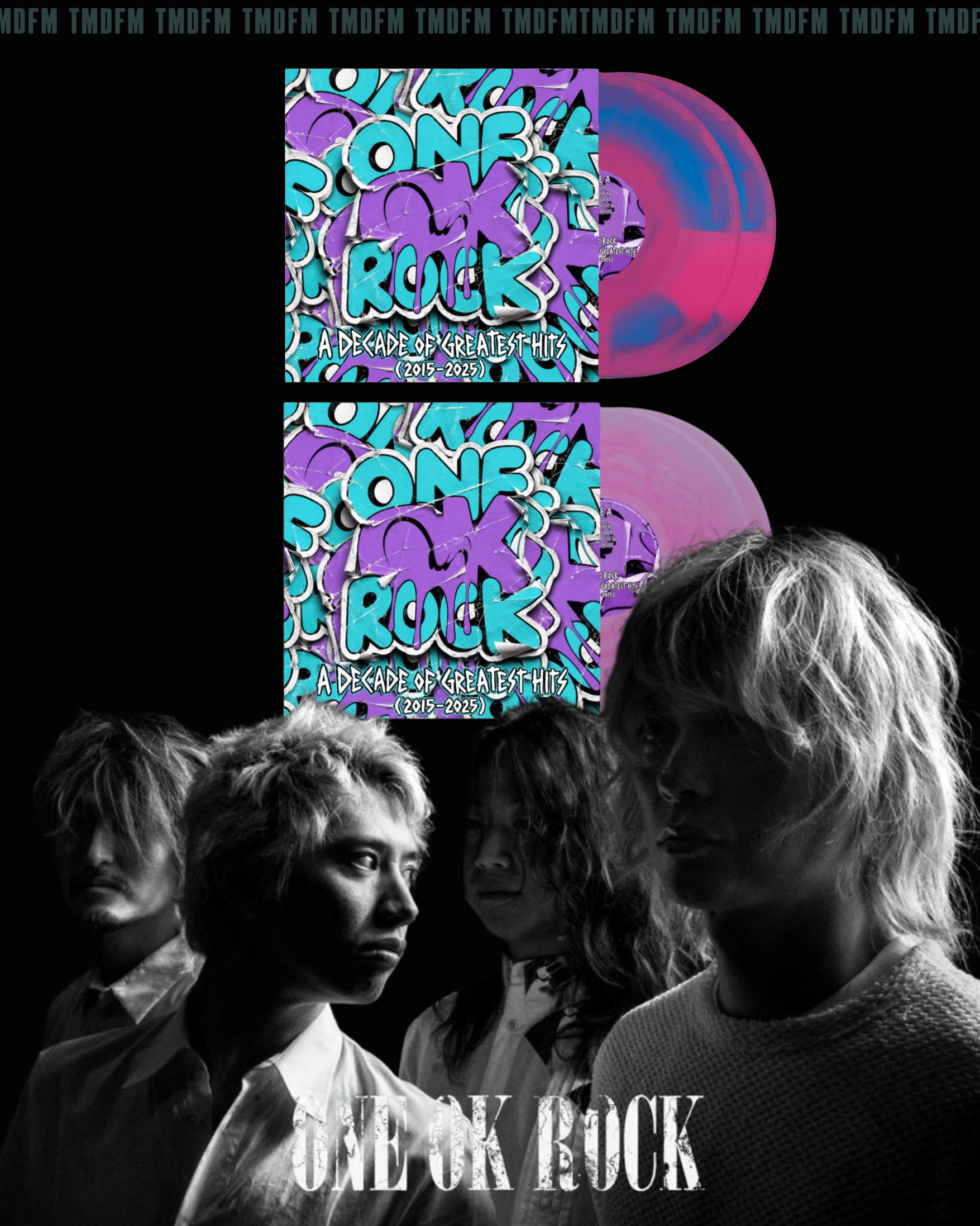 ONE OK ROCK【Greatest Hits】限量彩膠（預購｜10/30 發行｜預計3-4週抵台）