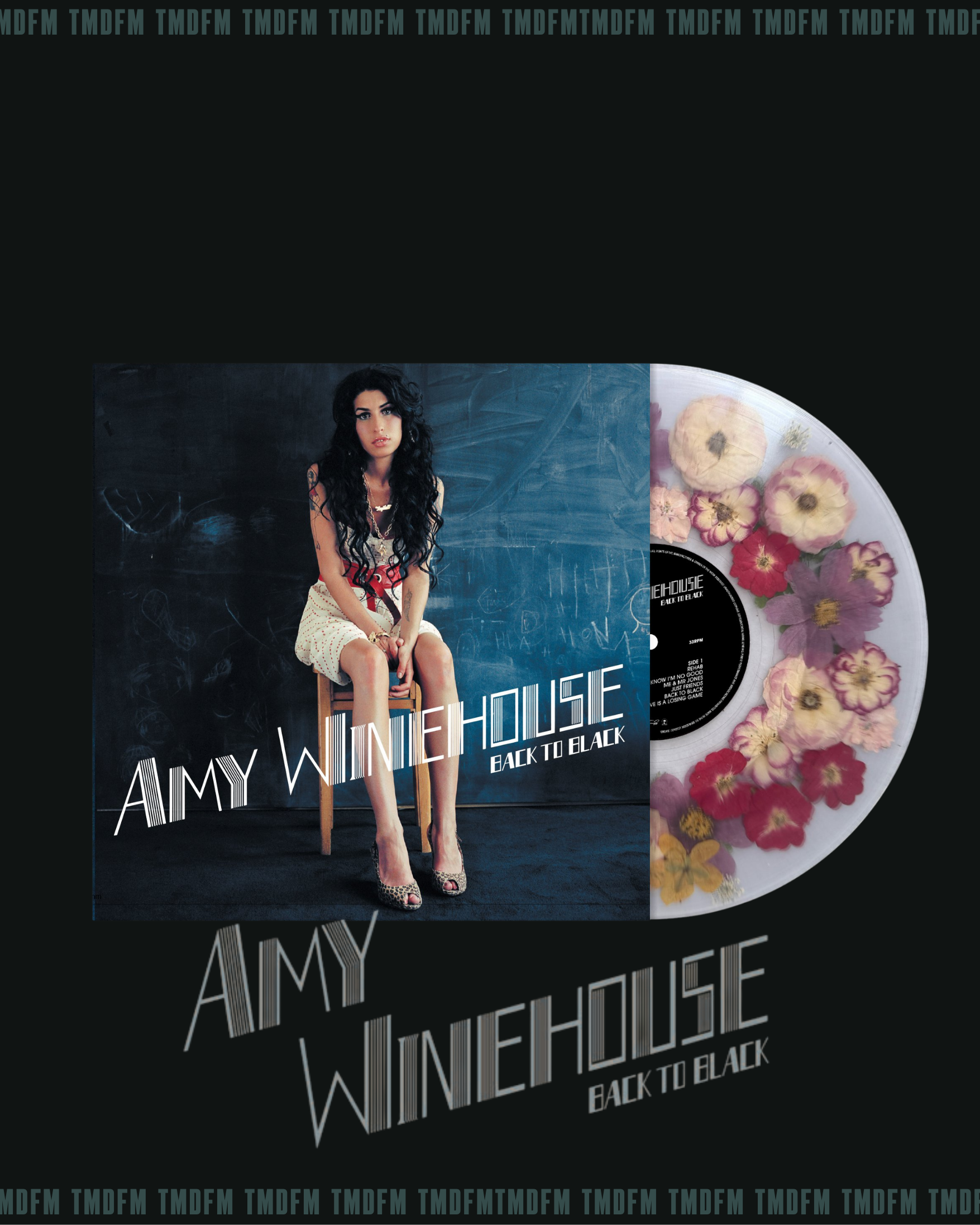 Amy Winehouse【Back To Black 20週年】限定版花瓣膠（預購）