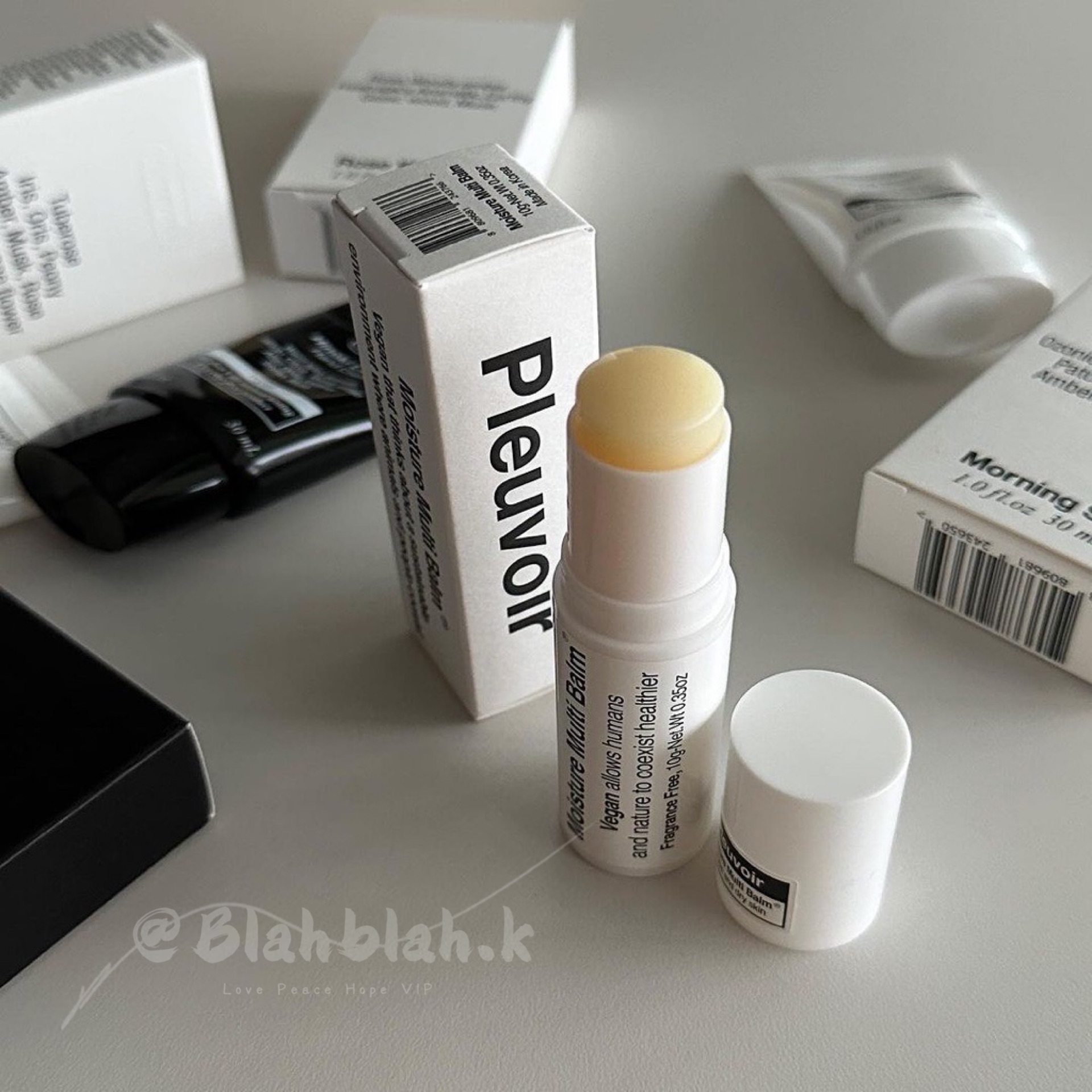 Pleuvoir JENNIE推薦 萬用純素多功能保濕棒 護唇膏 10g