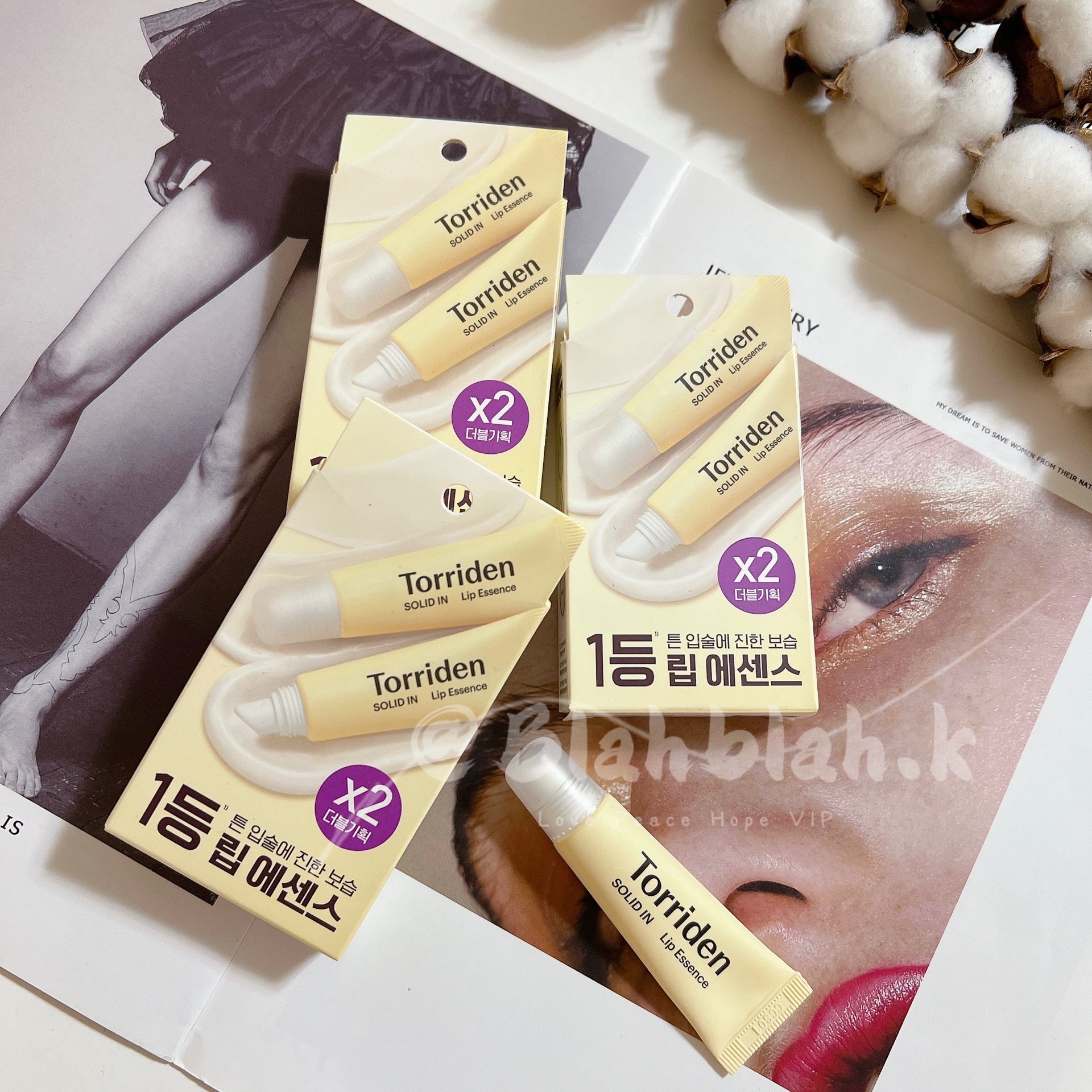 1+1 Torriden vegan 神經醯胺 修護滋養 唇部精華 護唇膏 護唇精華 11ml