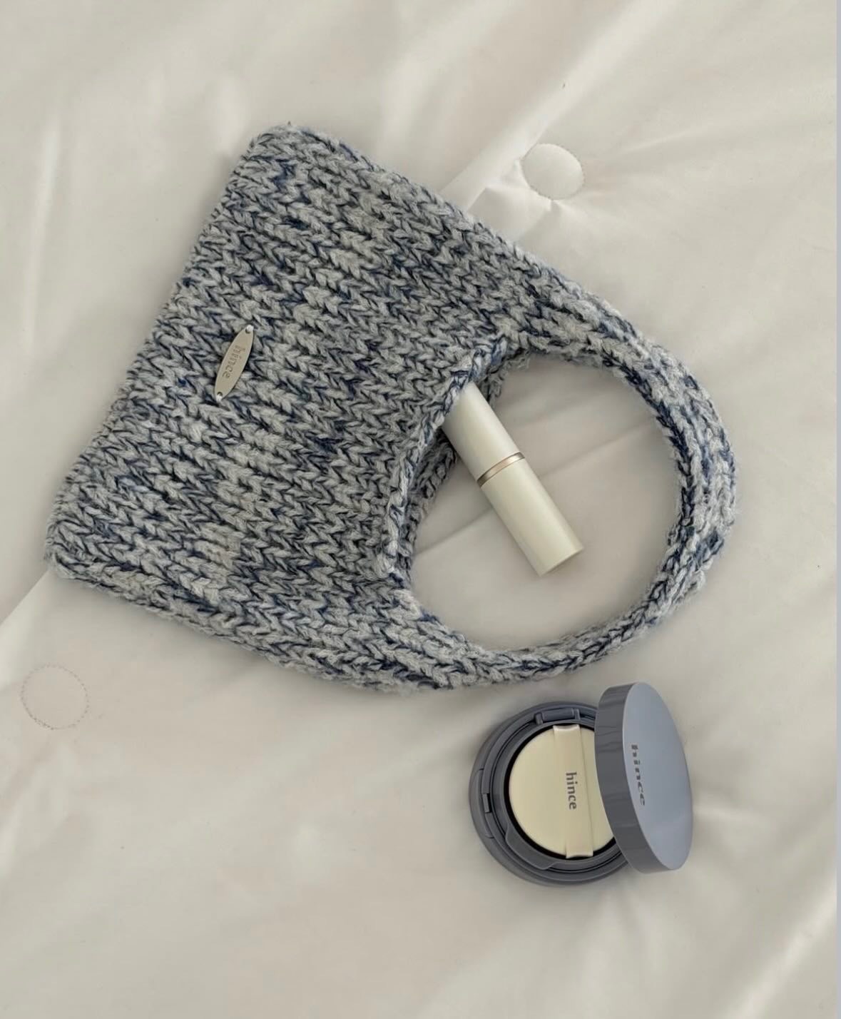 Hince 氣墊粉餅贈針織包 本體+補充蕊+針織小包