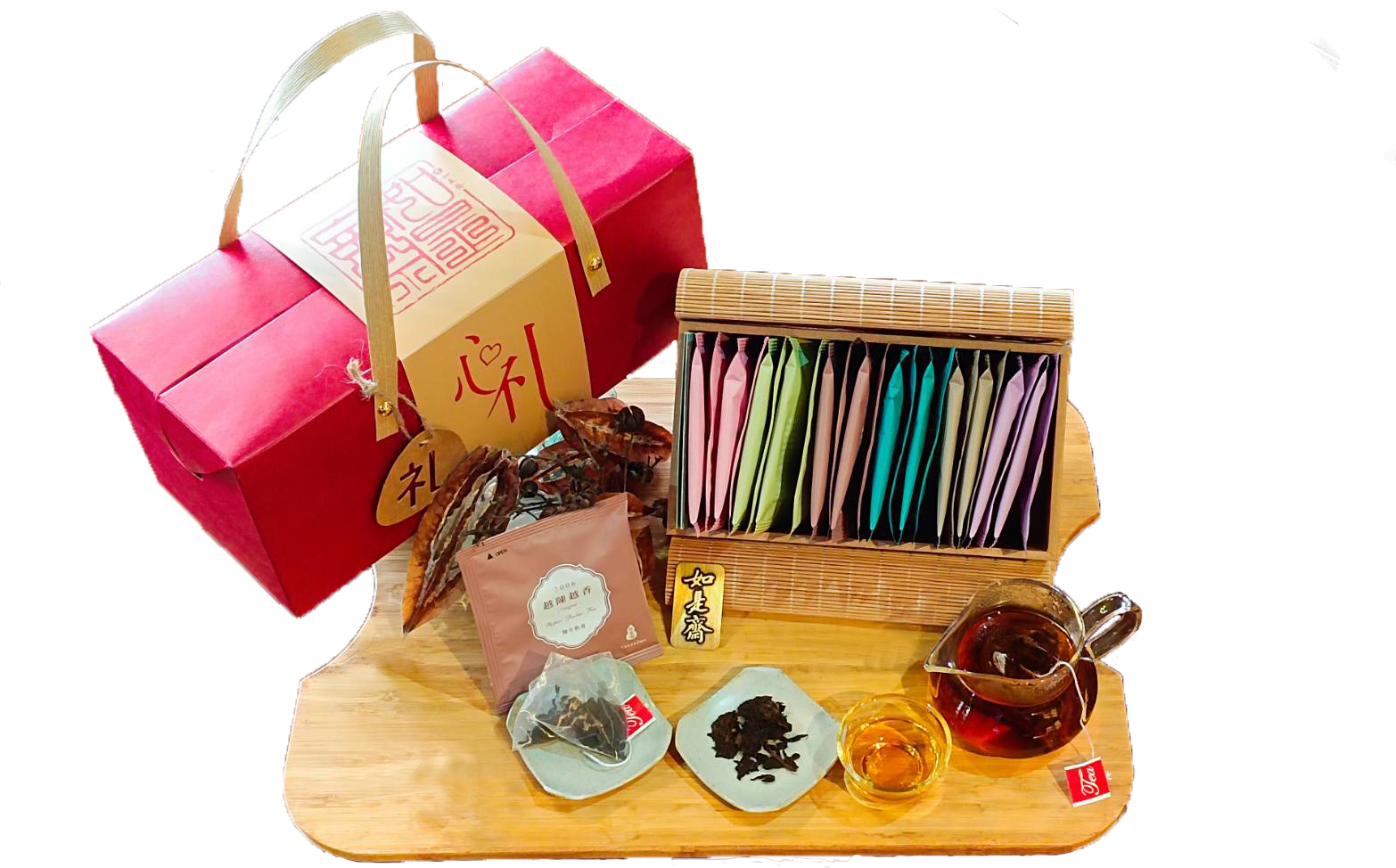 普洱茶圓滿茶包禮盒｜24入、36入