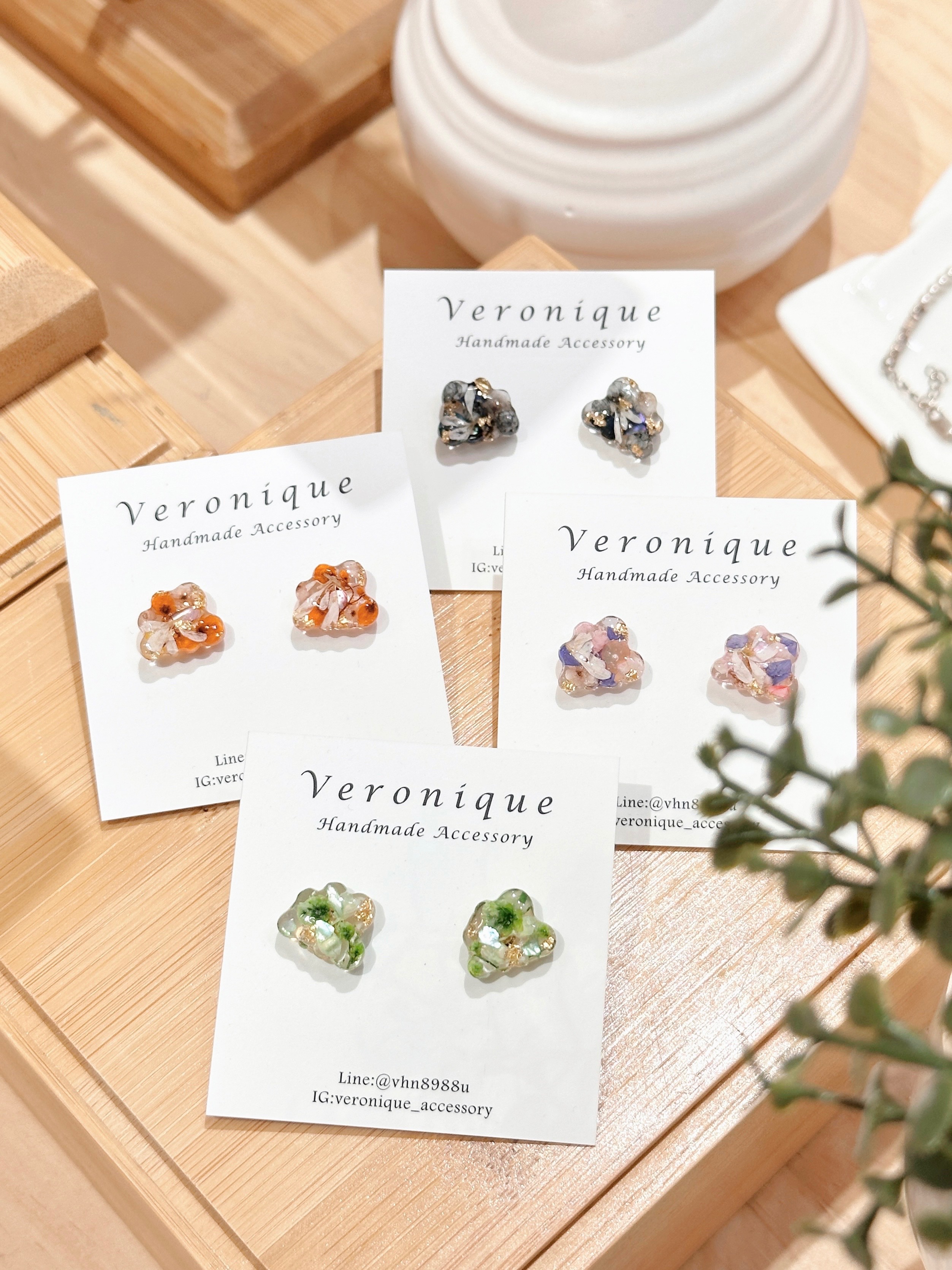 Veronique 雲朵系列耳釘
