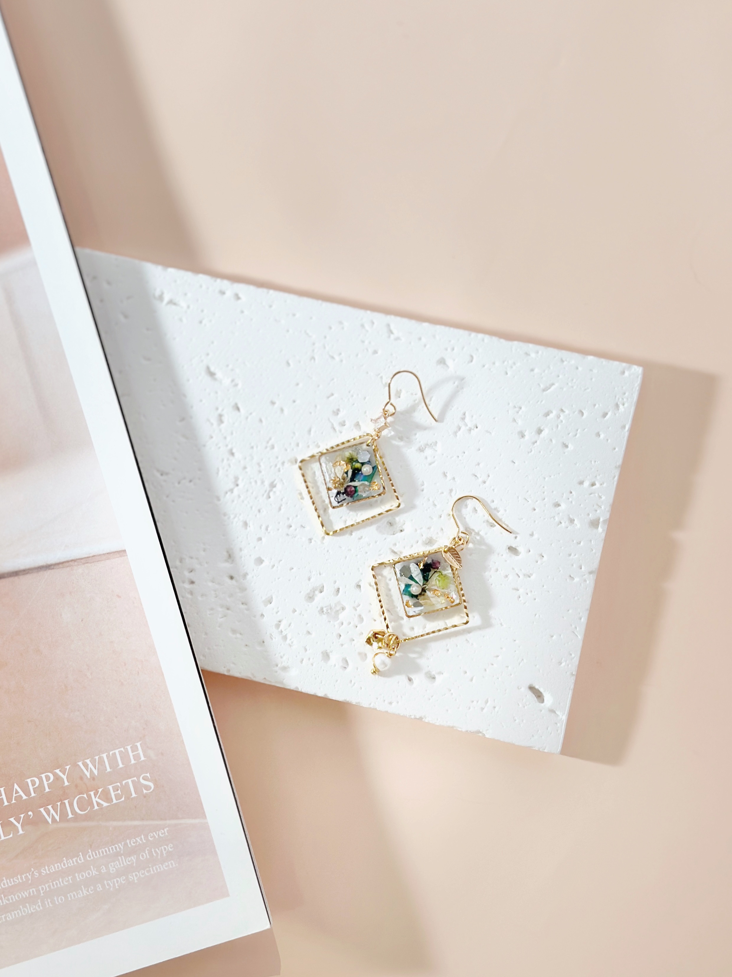 Veronique | 玻璃花園・輕奢方框垂吊款✨