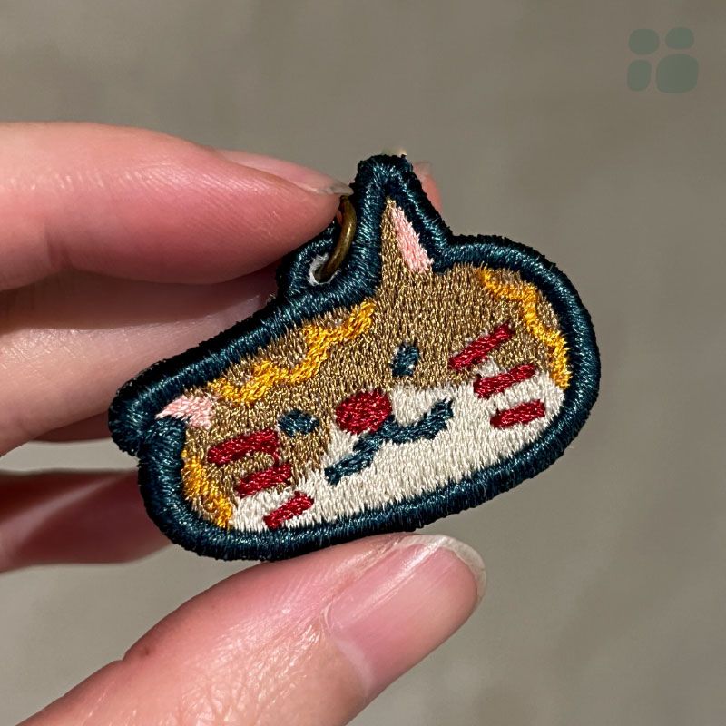 刺繡系列吊飾Ｆ