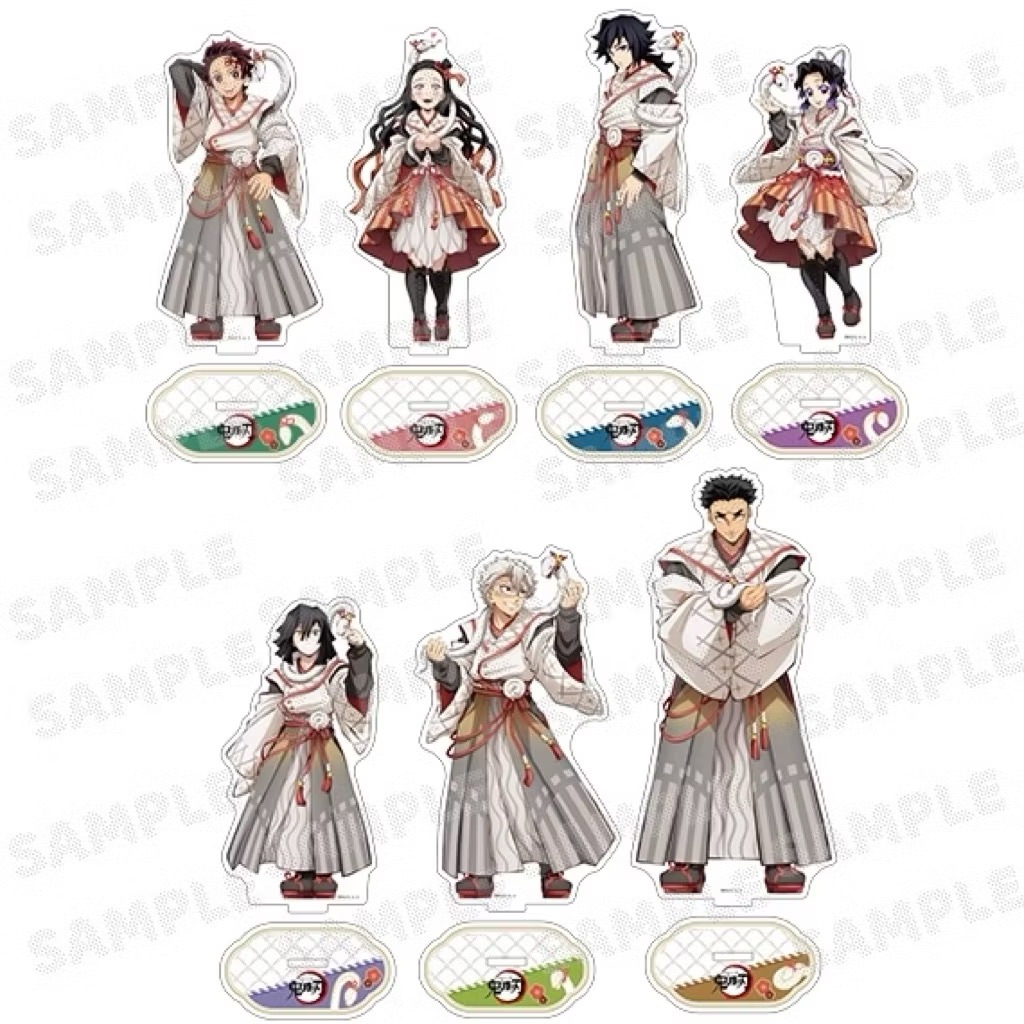 鬼滅之刃 盲抽年立牌 干支巳年 炭治郎 卯年 彌豆子 伊之助 炭治郎 善逸