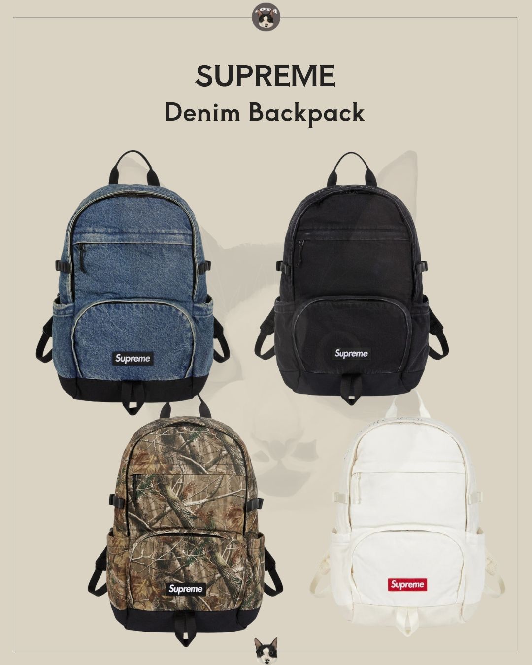 25AW Denim Backpack